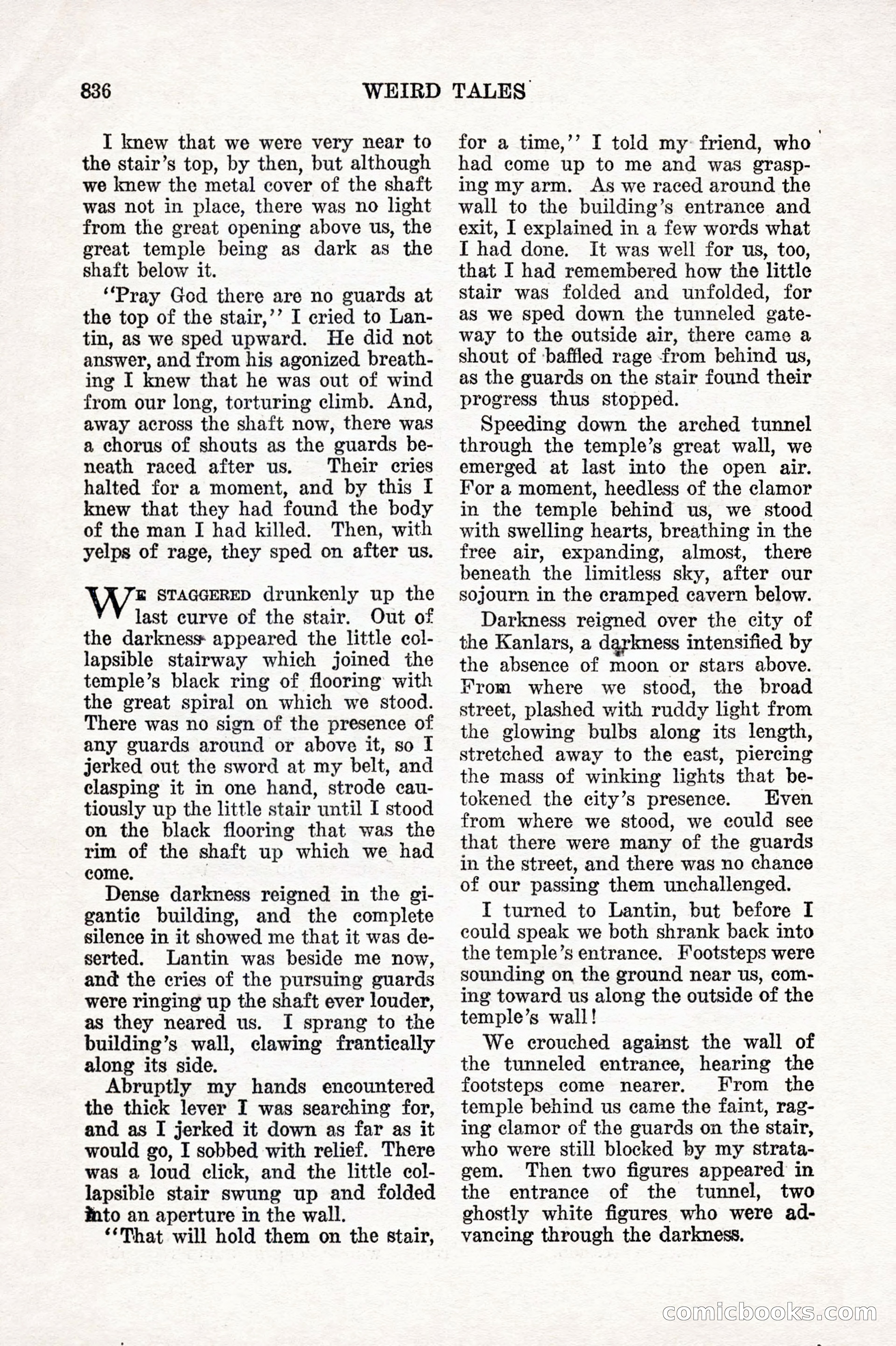 Weird Tales, Vol. 10 No. 6 — page 118 of 148