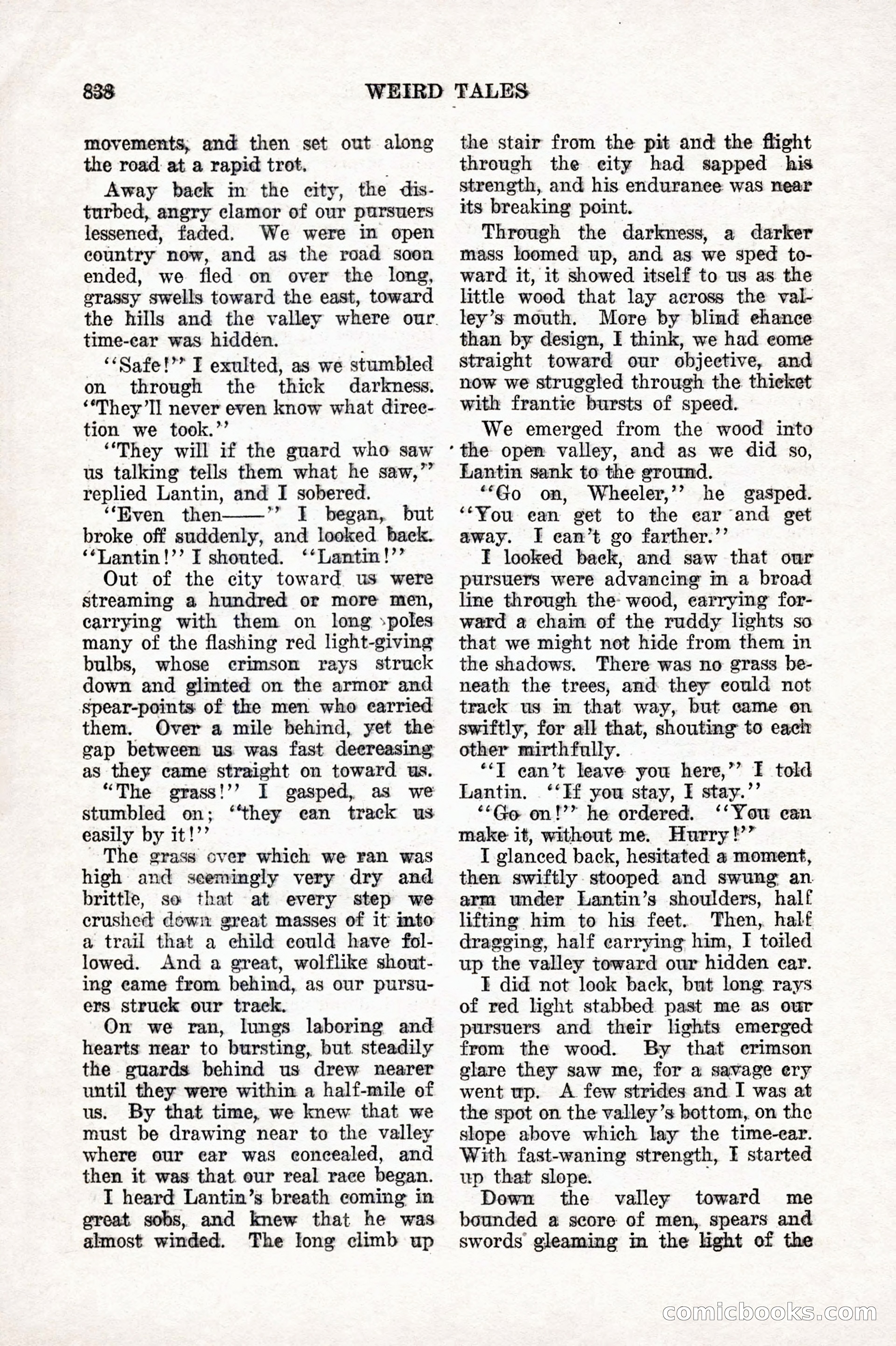 Weird Tales, Vol. 10 No. 6 — page 120 of 148