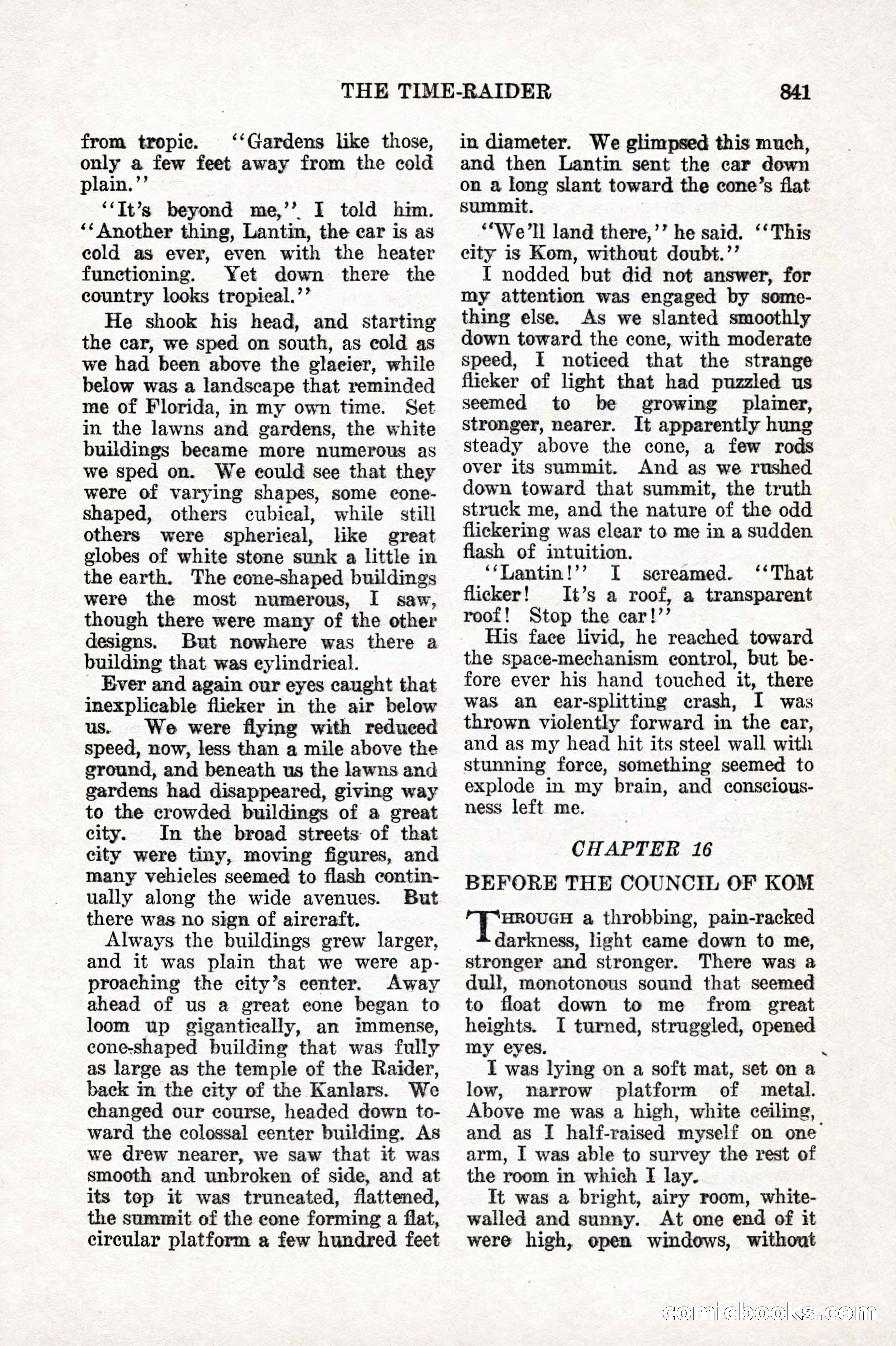 Weird Tales, Vol. 10 No. 6 — page 123 of 148