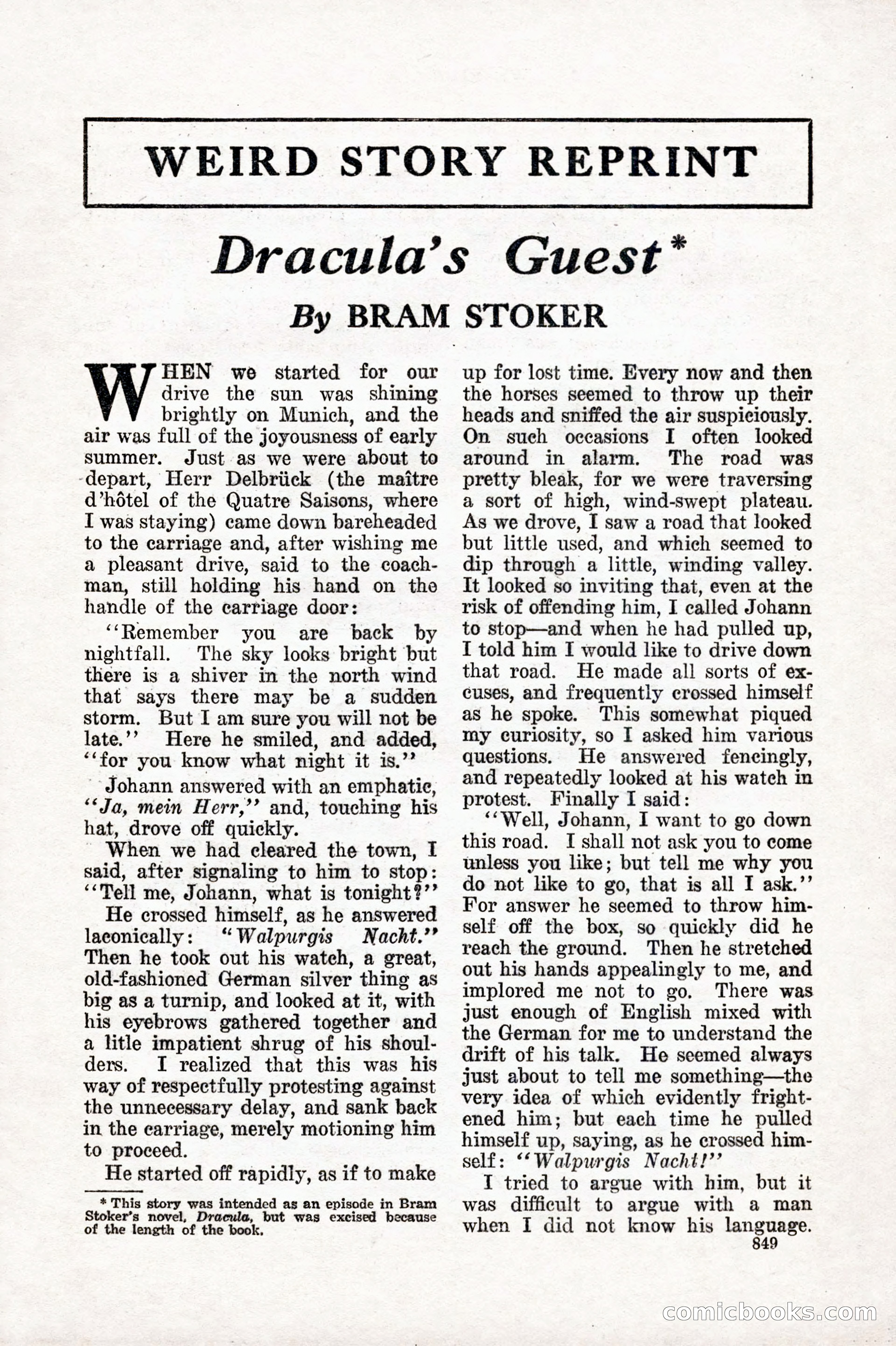 Weird Tales, Vol. 10 No. 6 — page 131 of 148