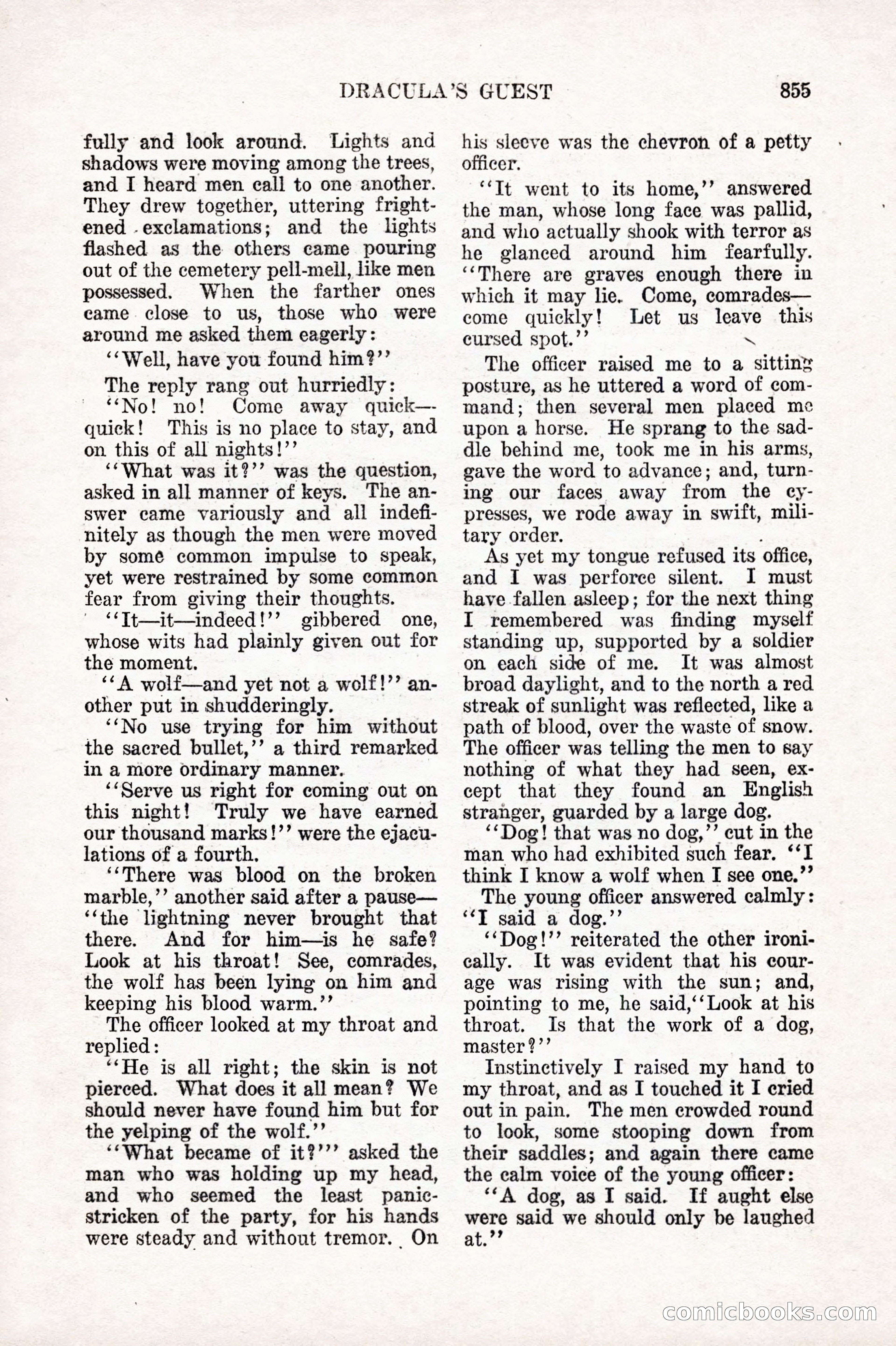 Weird Tales, Vol. 10 No. 6 — page 137 of 148