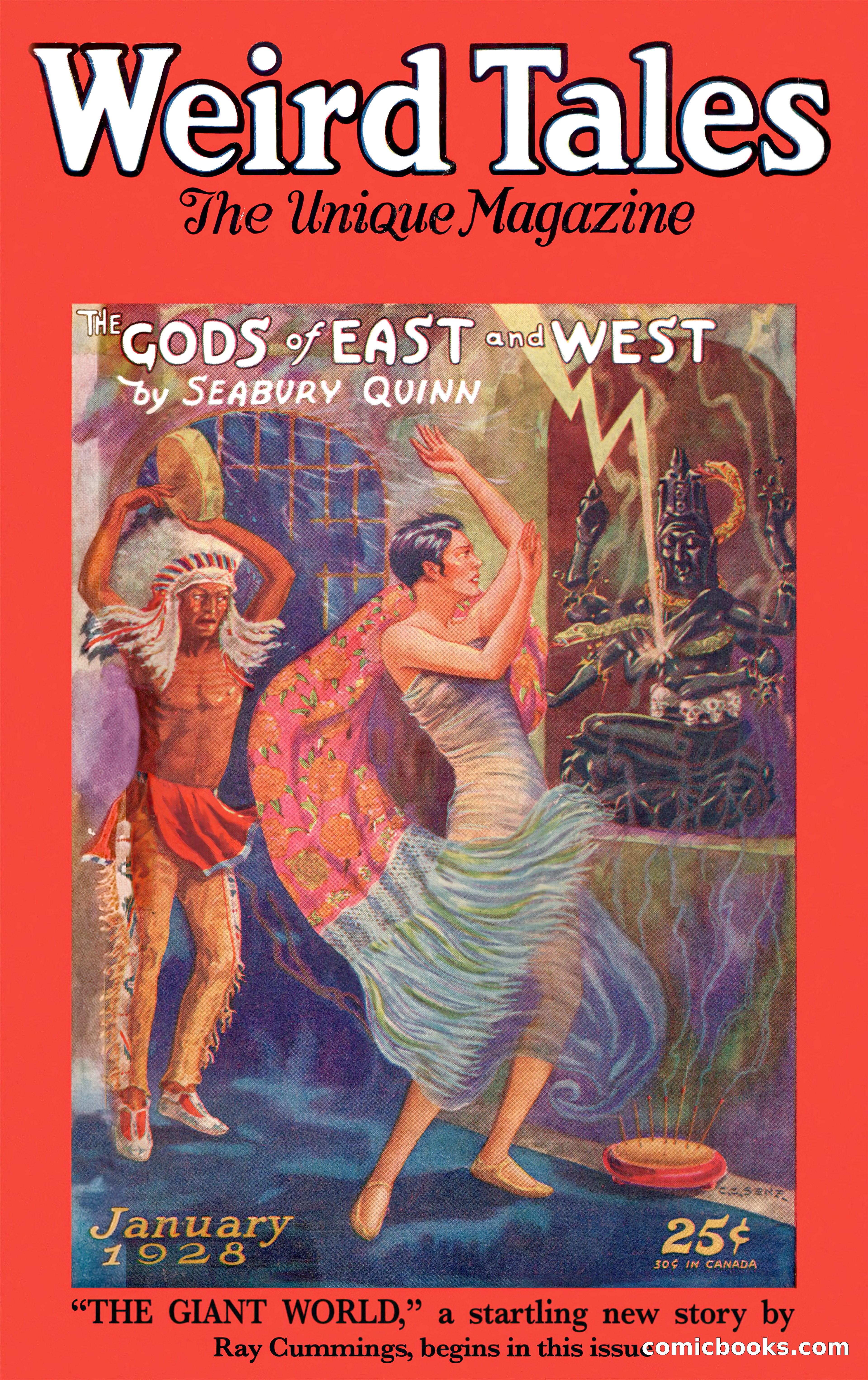 Weird Tales, January 1928 — page 1 of 146