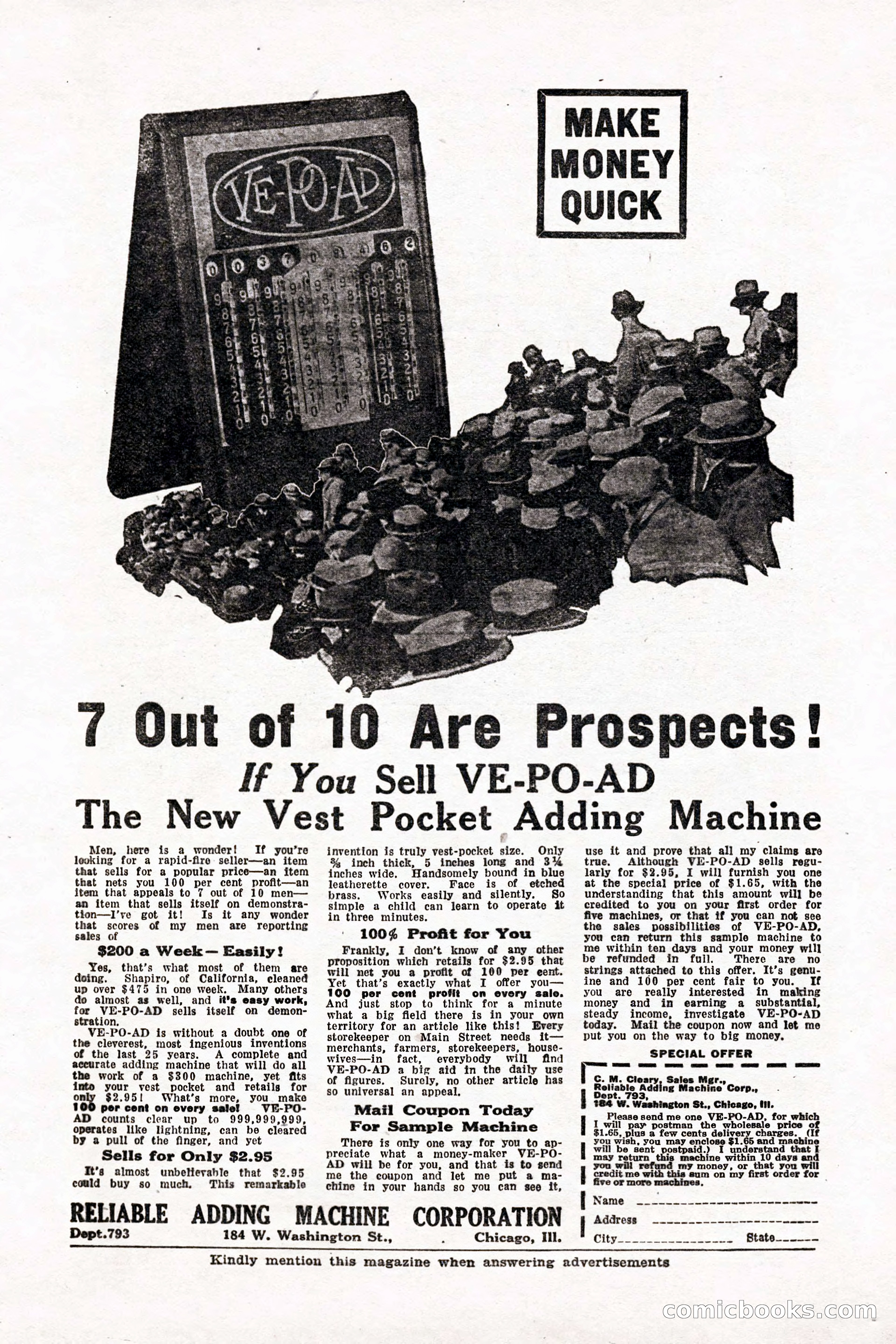 Weird Tales, Vol. 11 No. 3 — page 6 of 148