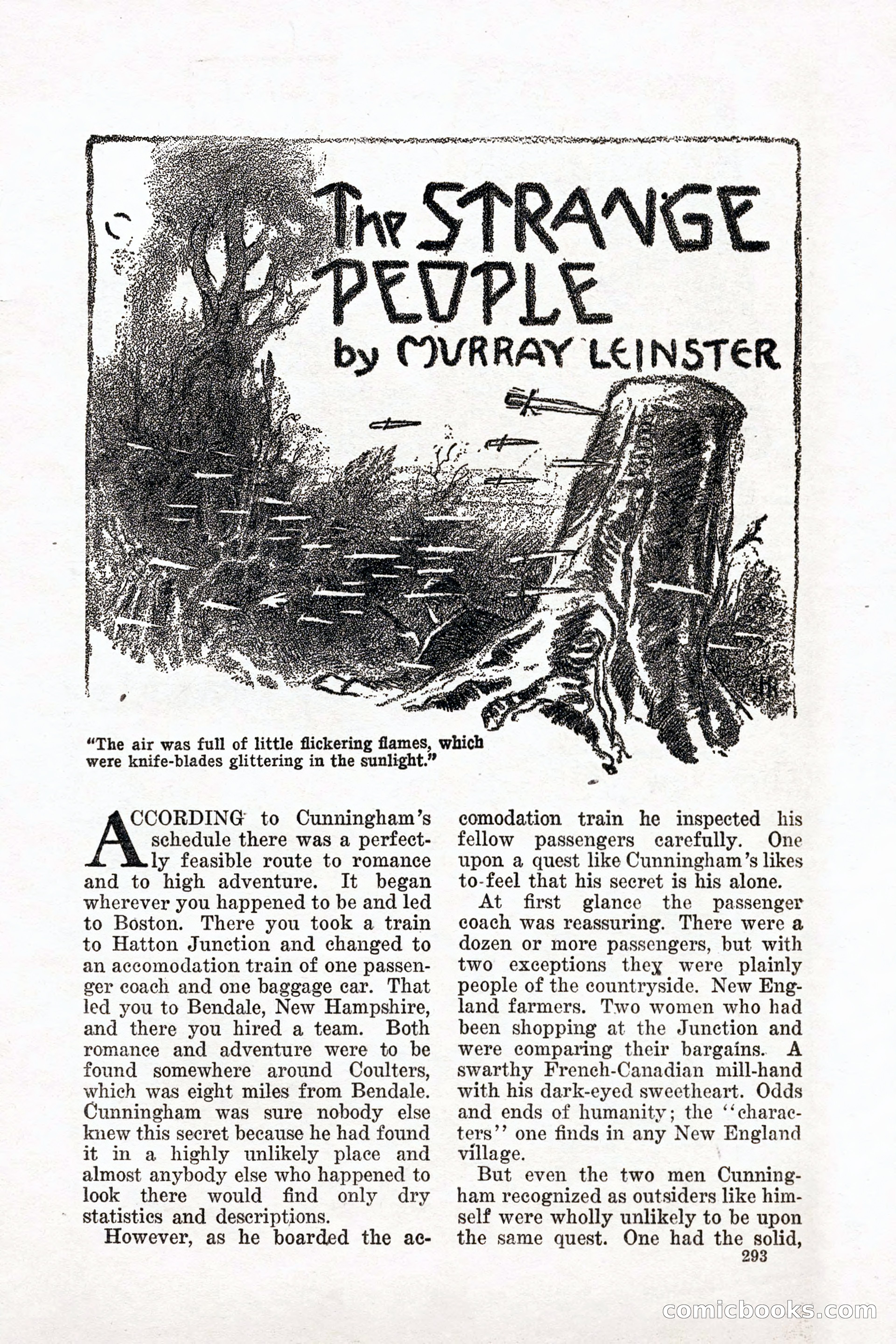 Weird Tales, Vol. 11 No. 3 — page 7 of 148