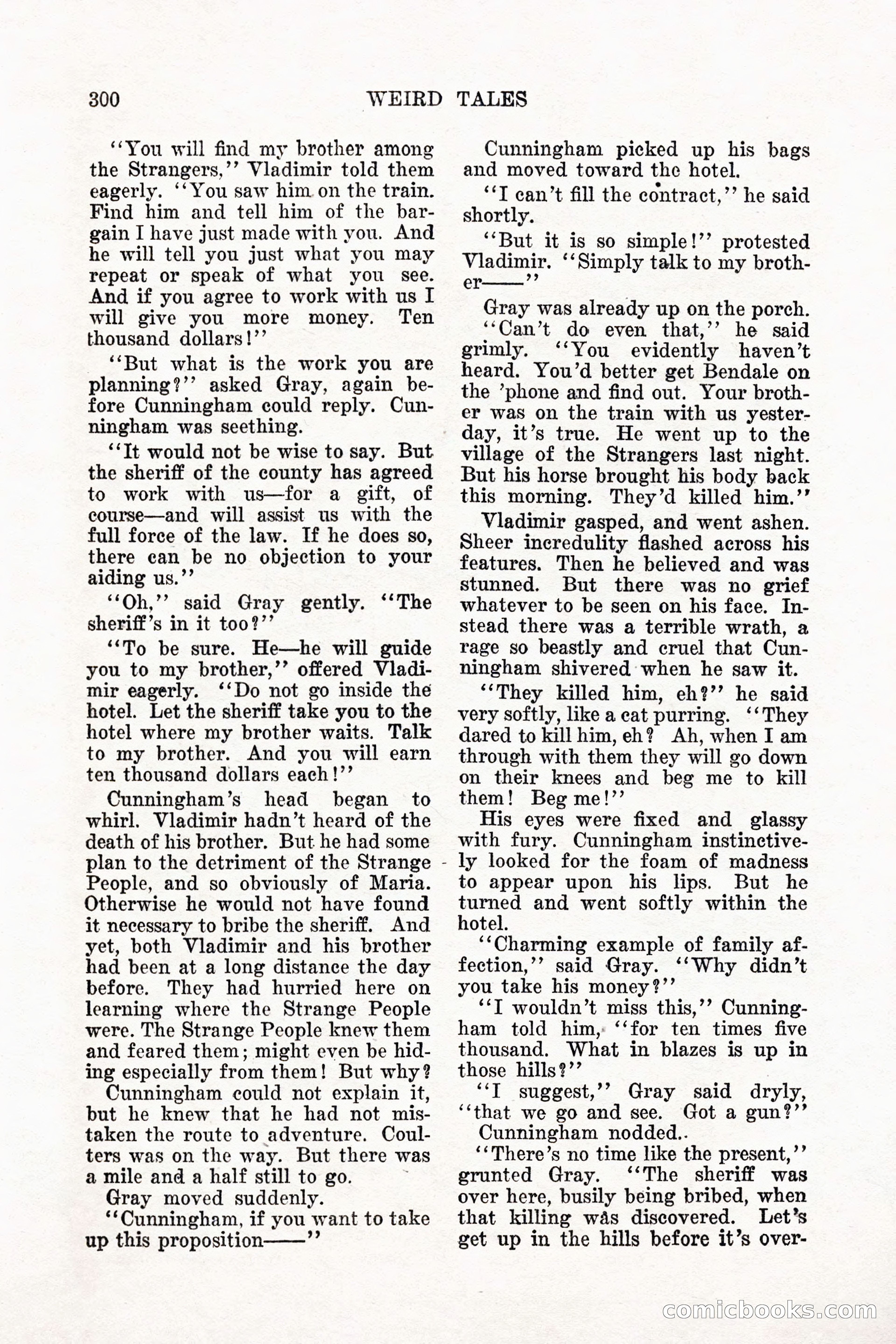 Weird Tales, Vol. 11 No. 3 — page 14 of 148