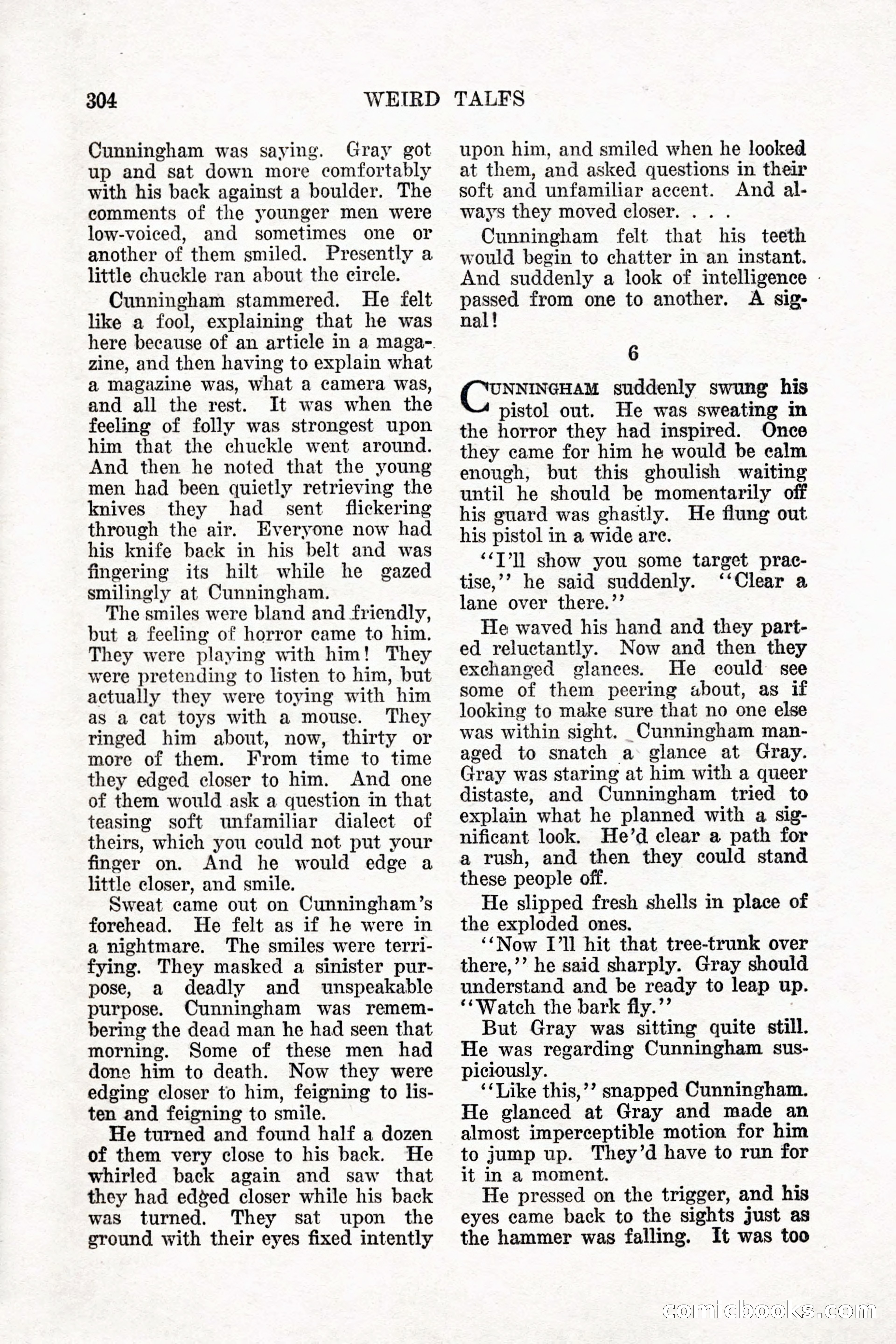 Weird Tales, Vol. 11 No. 3 — page 18 of 148