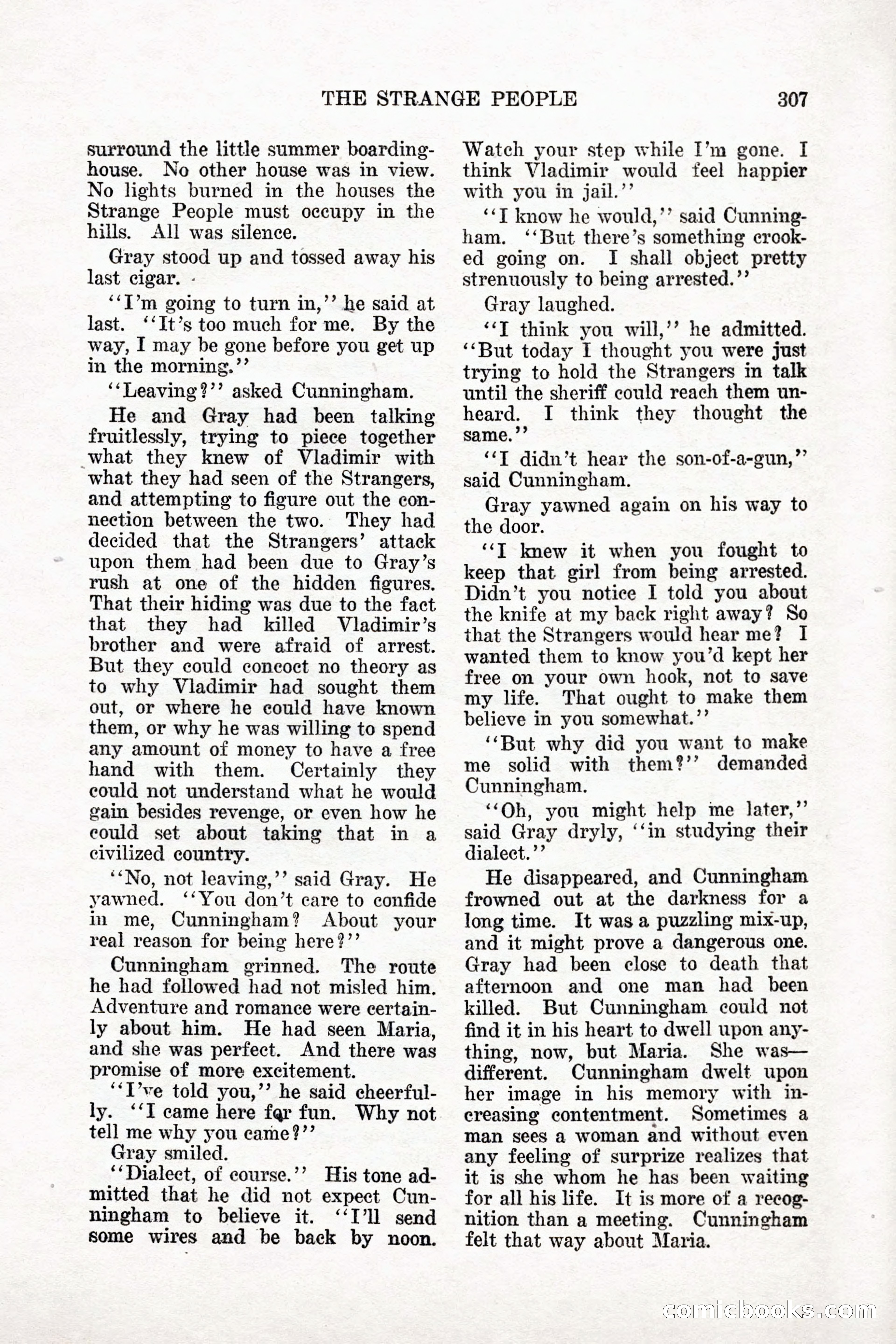 Weird Tales, Vol. 11 No. 3 — page 21 of 148