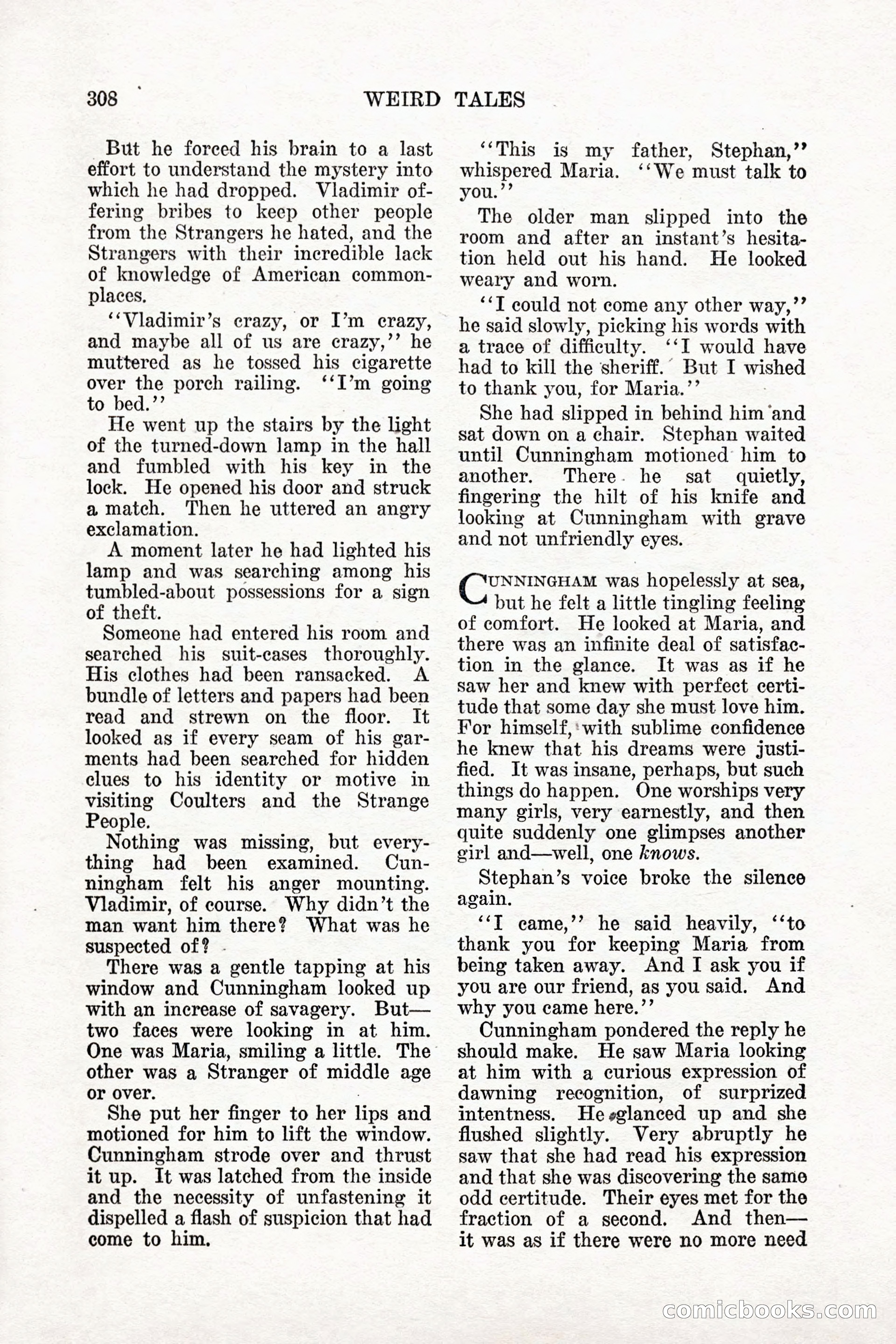 Weird Tales, Vol. 11 No. 3 — page 22 of 148