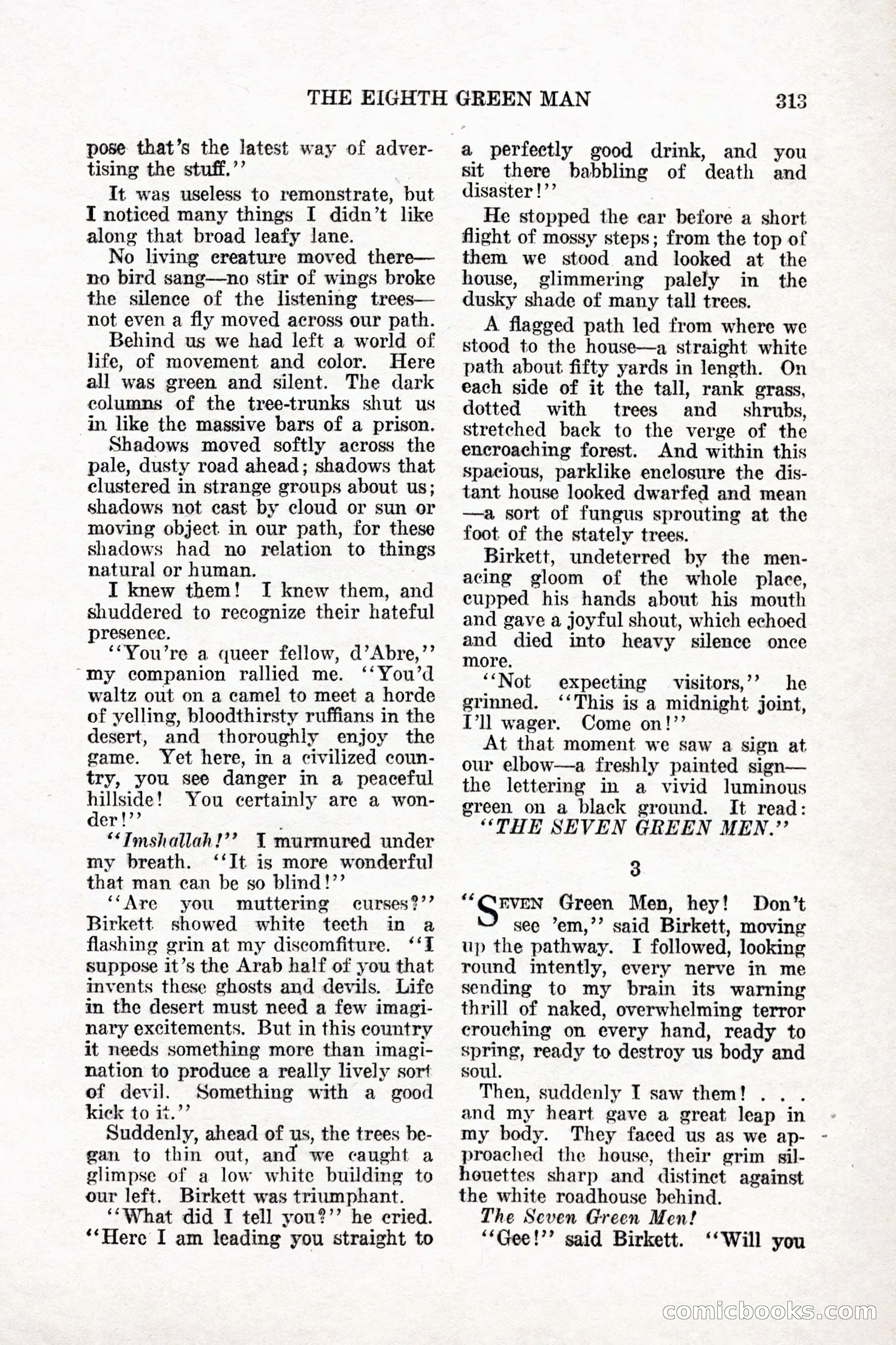 Weird Tales, Vol. 11 No. 3 — page 27 of 148