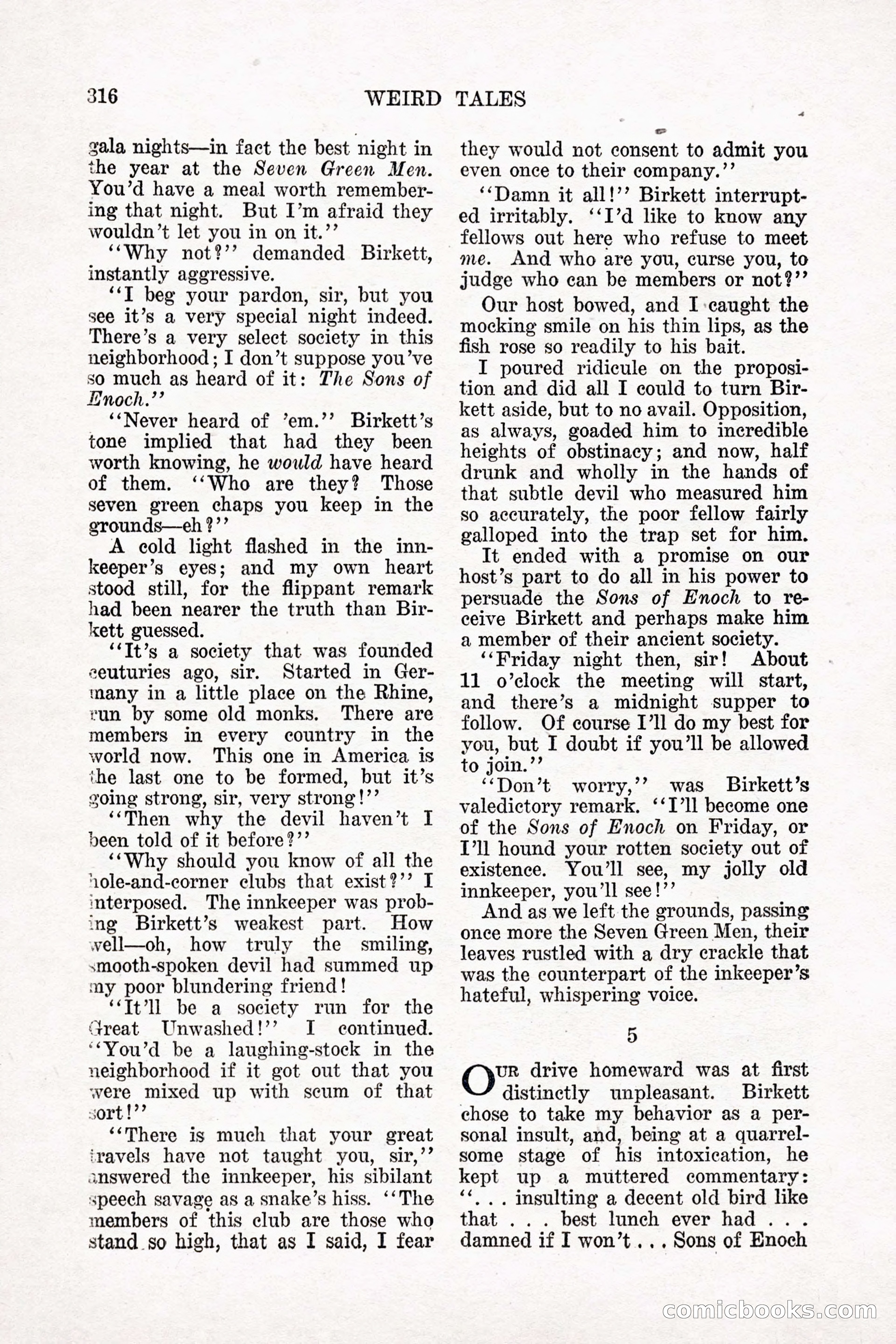 Weird Tales, Vol. 11 No. 3 — page 30 of 148