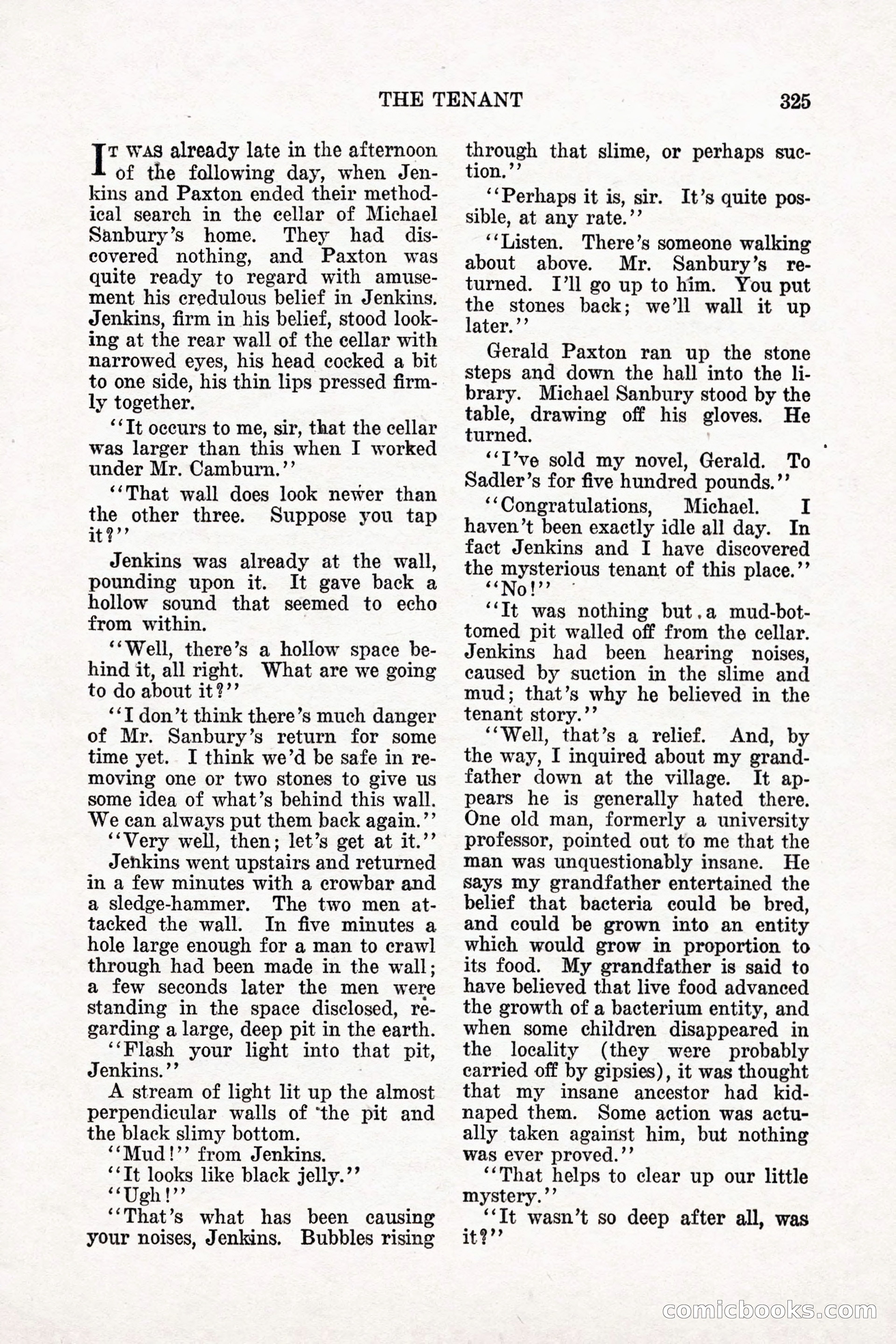 Weird Tales, Vol. 11 No. 3 — page 39 of 148
