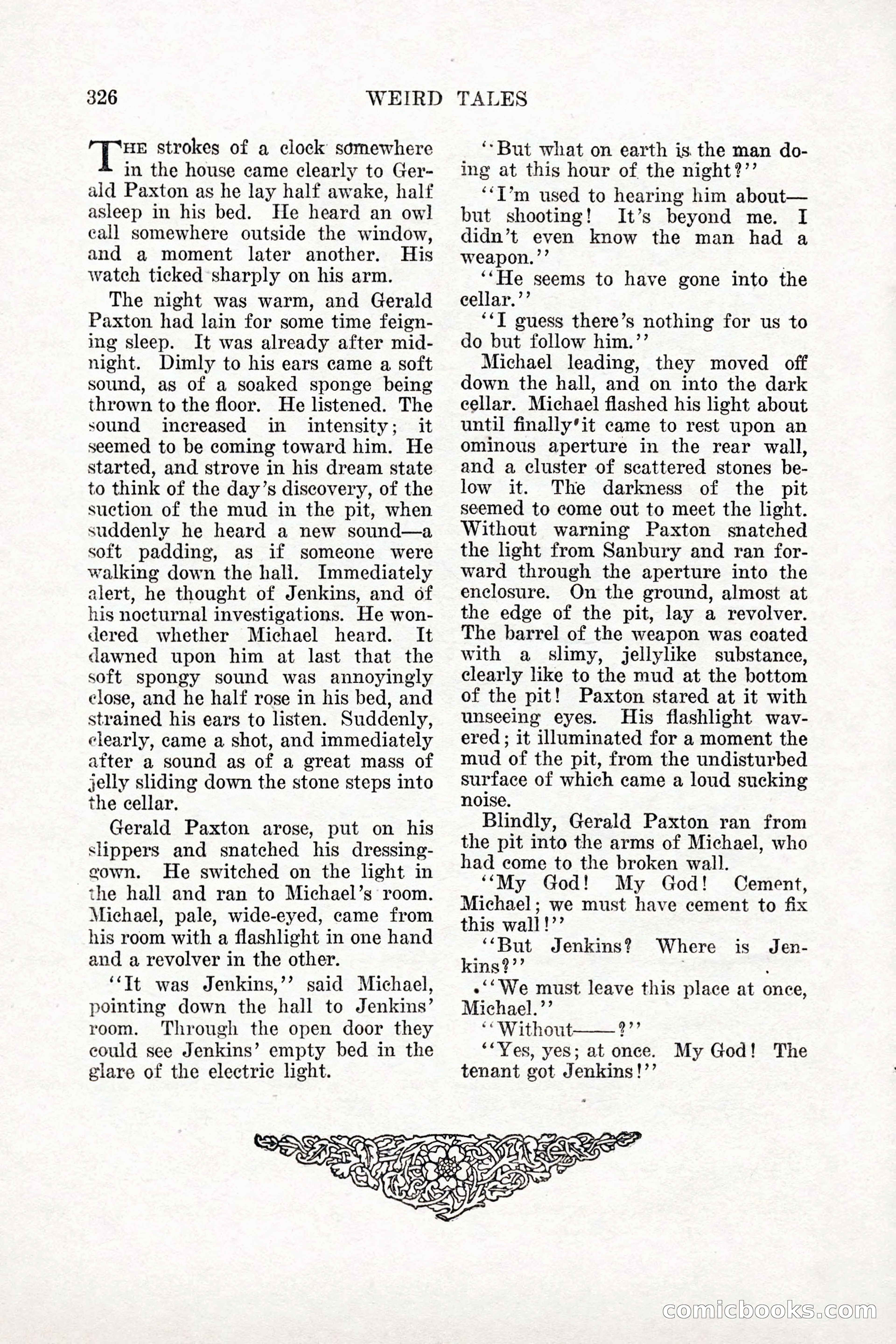 Weird Tales, Vol. 11 No. 3 — page 40 of 148