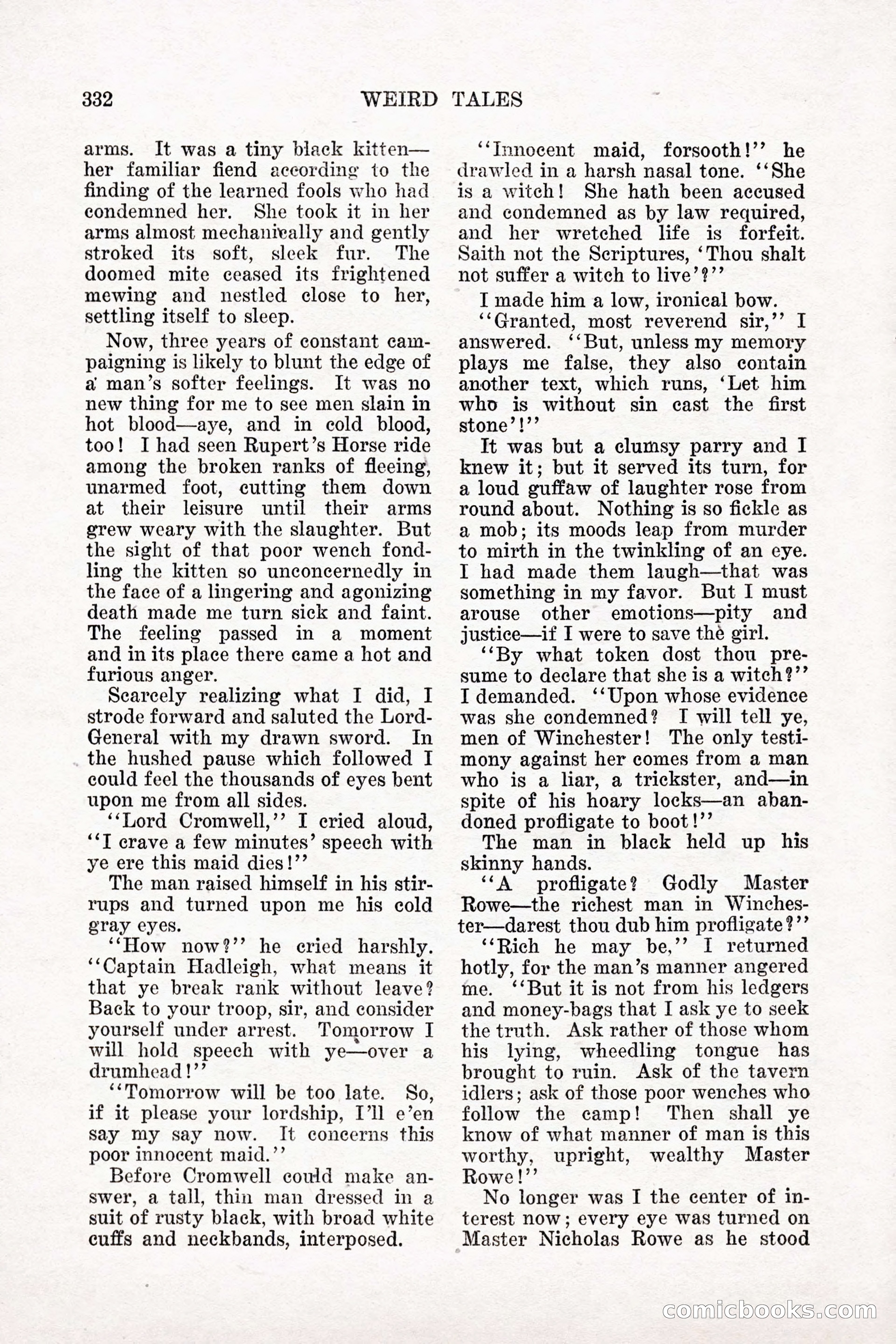 Weird Tales, Vol. 11 No. 3 — page 46 of 148