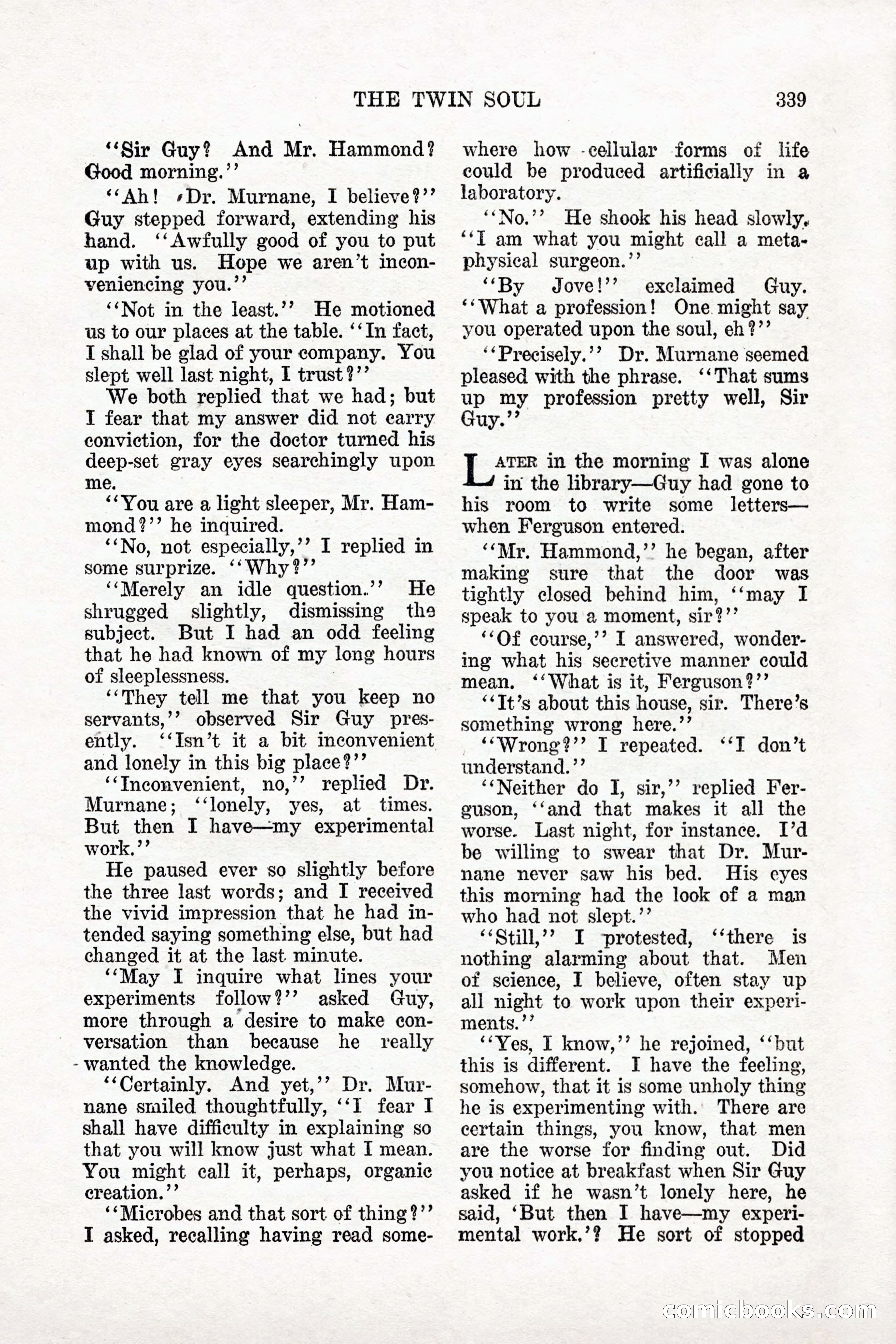 Weird Tales, Vol. 11 No. 3 — page 53 of 148