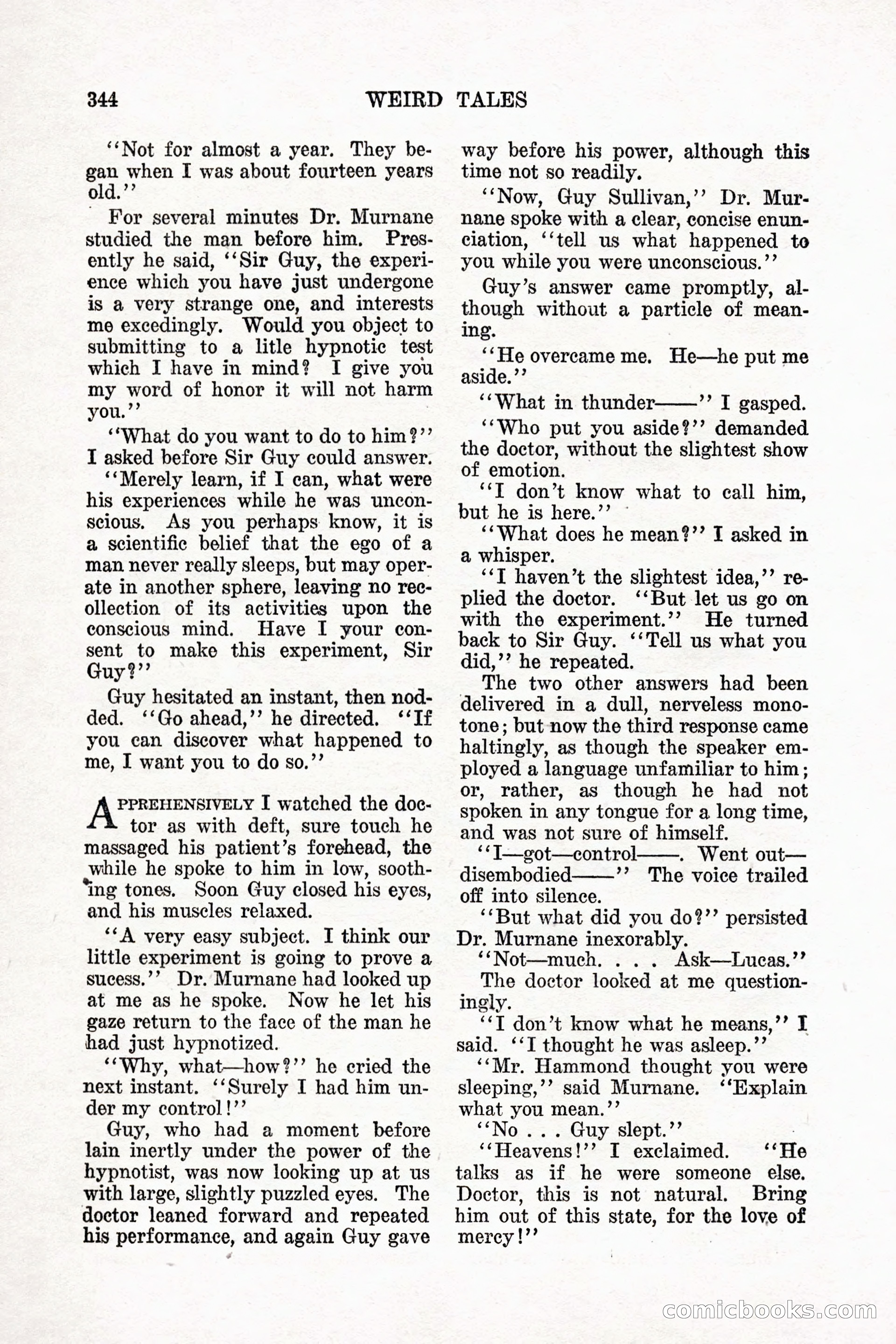 Weird Tales, Vol. 11 No. 3 — page 58 of 148