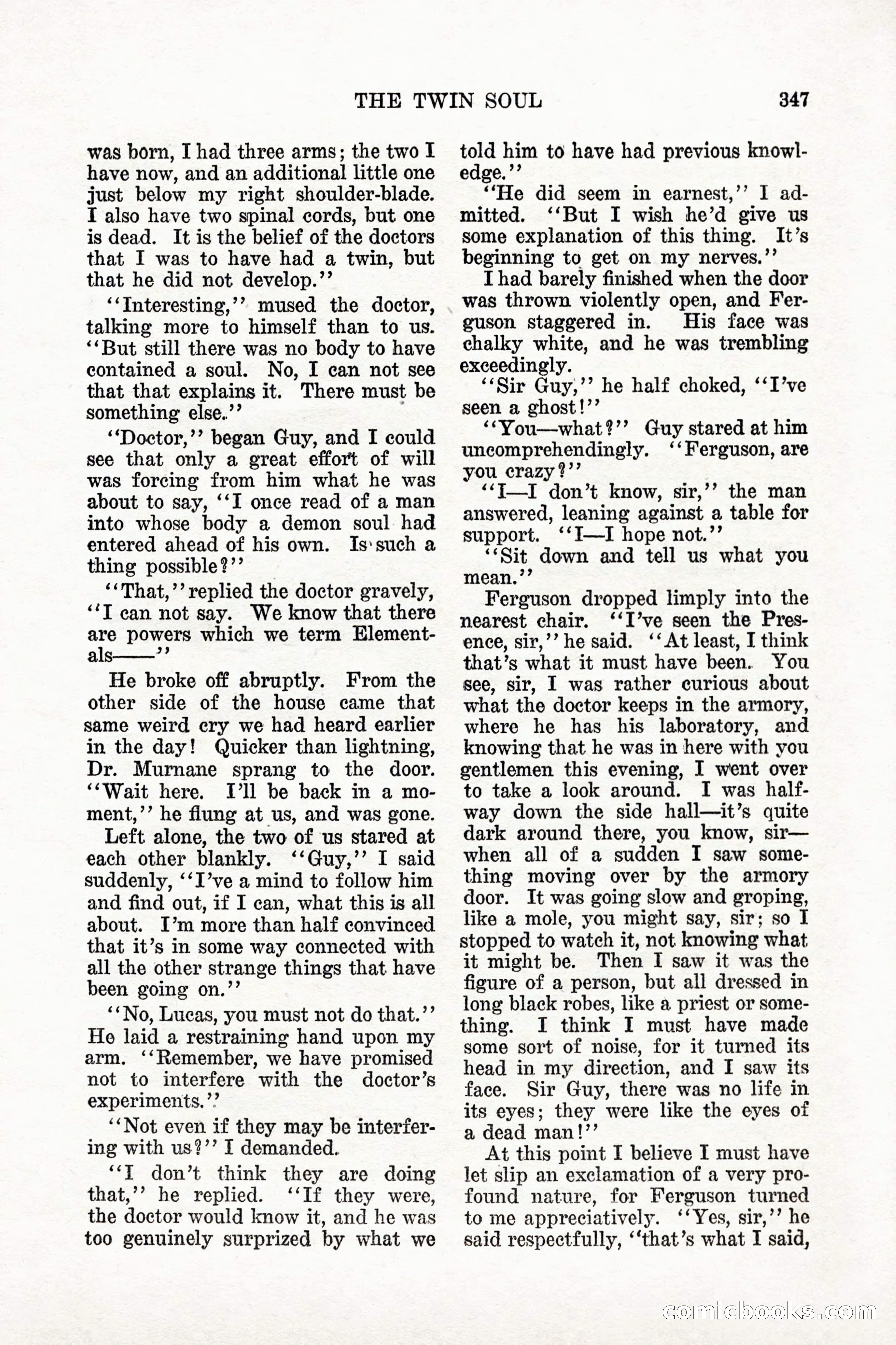 Weird Tales, Vol. 11 No. 3 — page 61 of 148