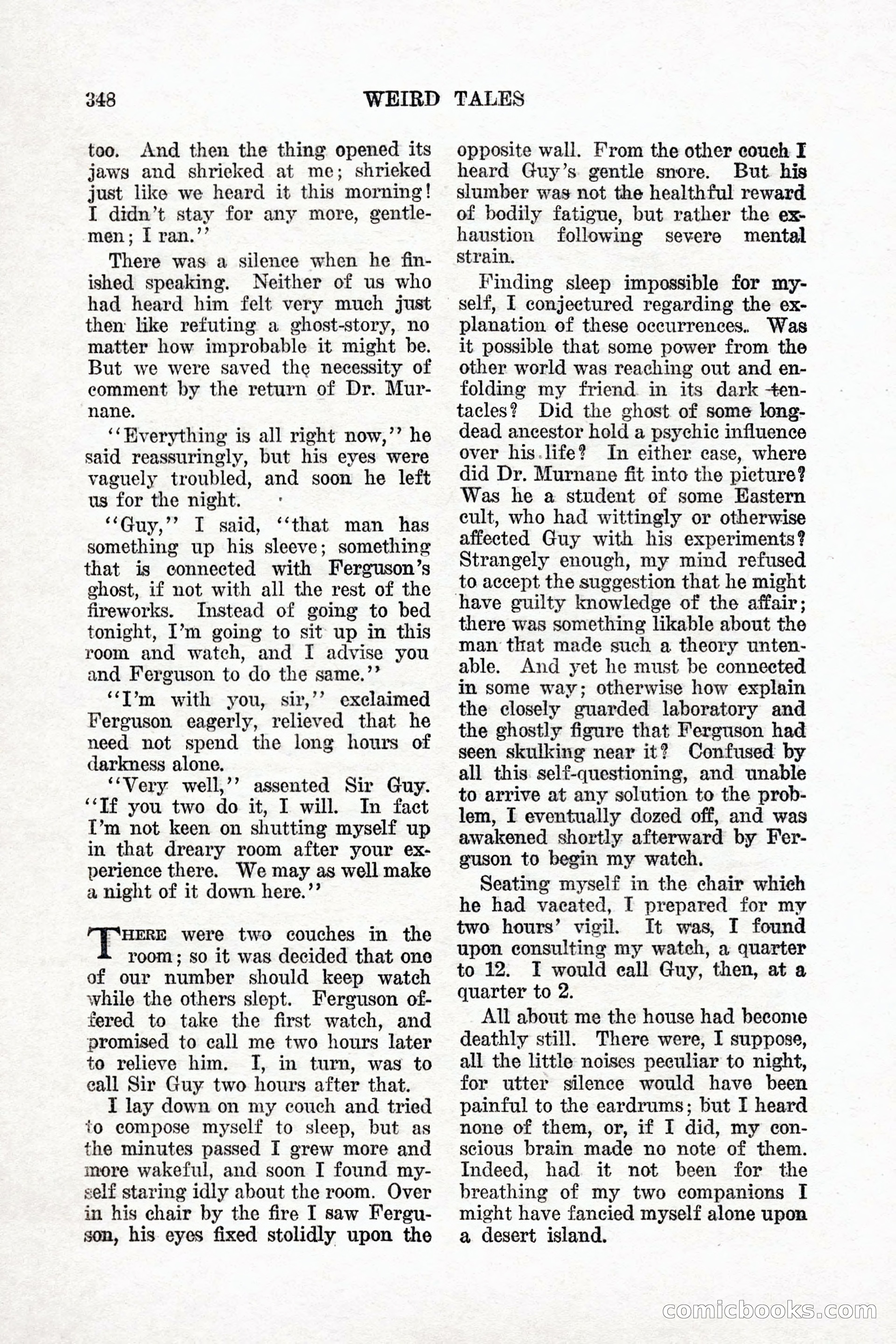 Weird Tales, Vol. 11 No. 3 — page 62 of 148