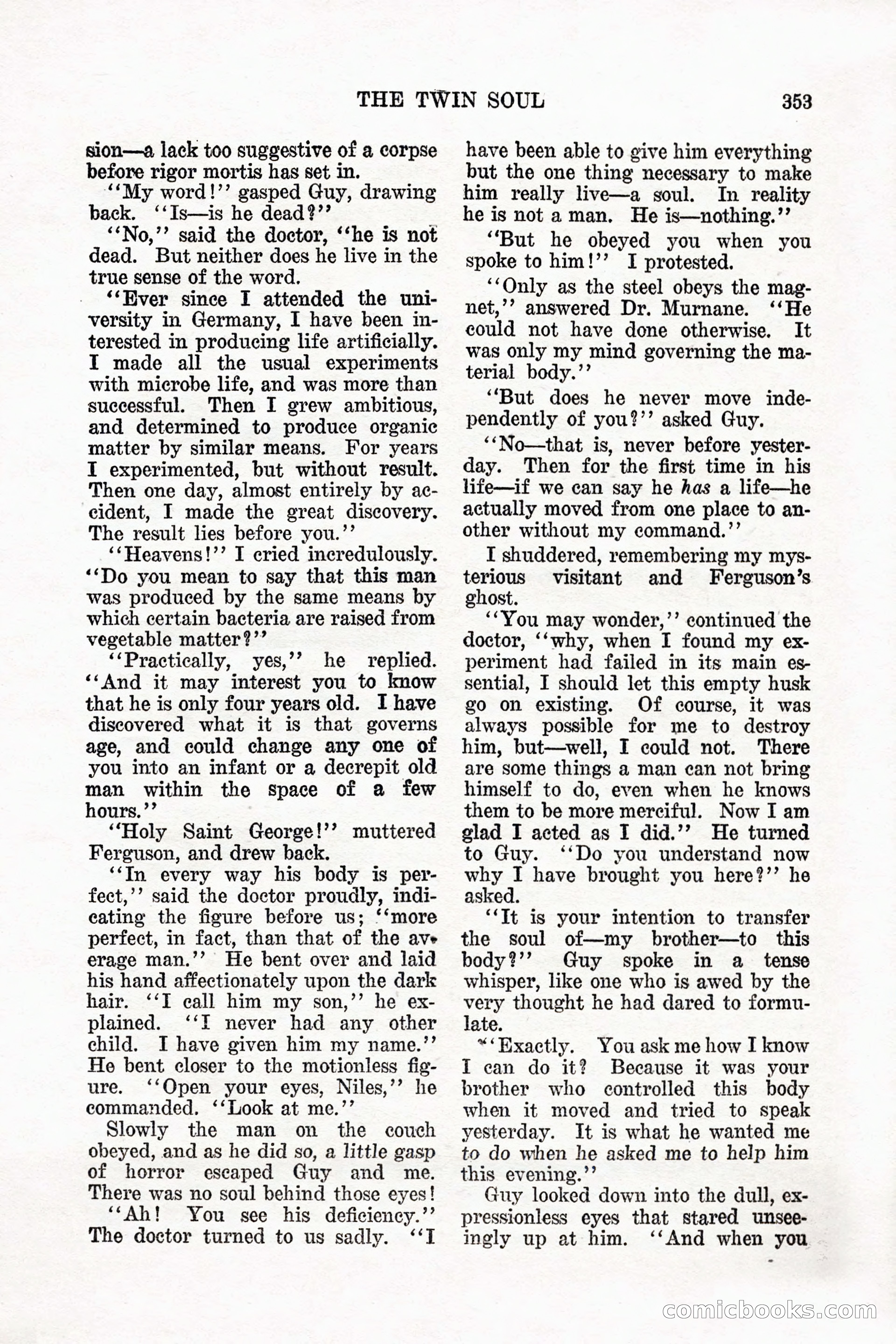 Weird Tales, Vol. 11 No. 3 — page 67 of 148