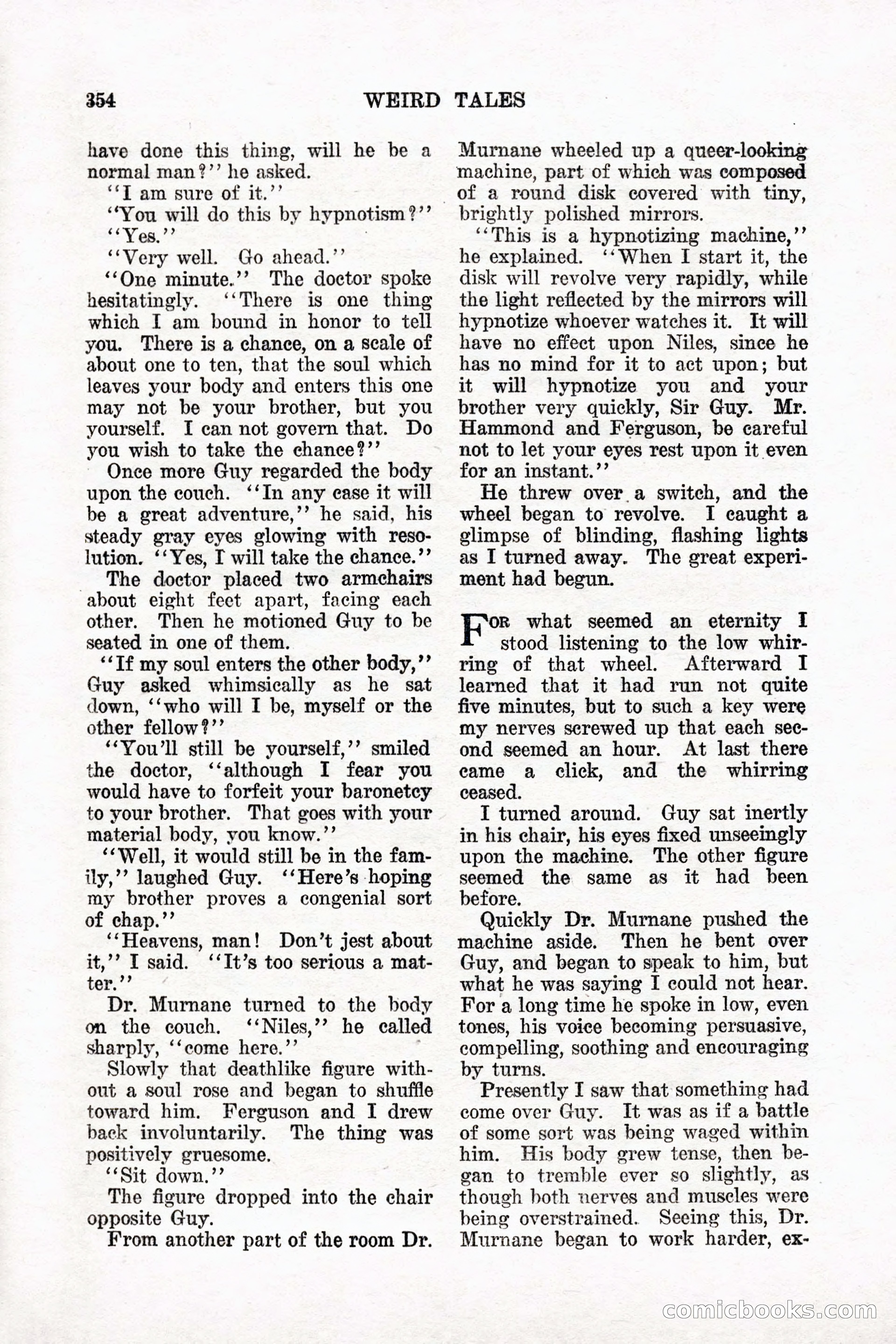 Weird Tales, Vol. 11 No. 3 — page 68 of 148