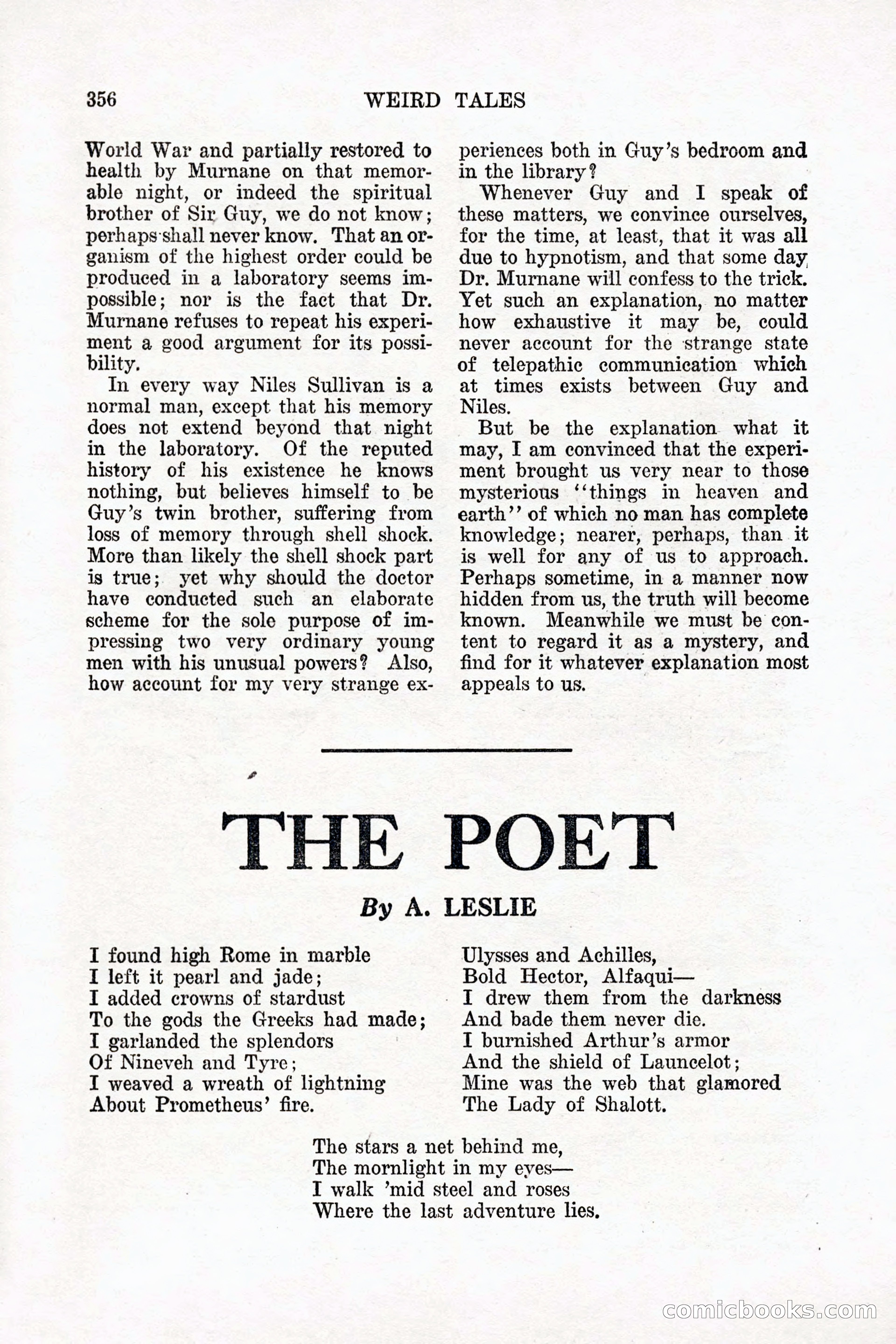 Weird Tales, Vol. 11 No. 3 — page 70 of 148
