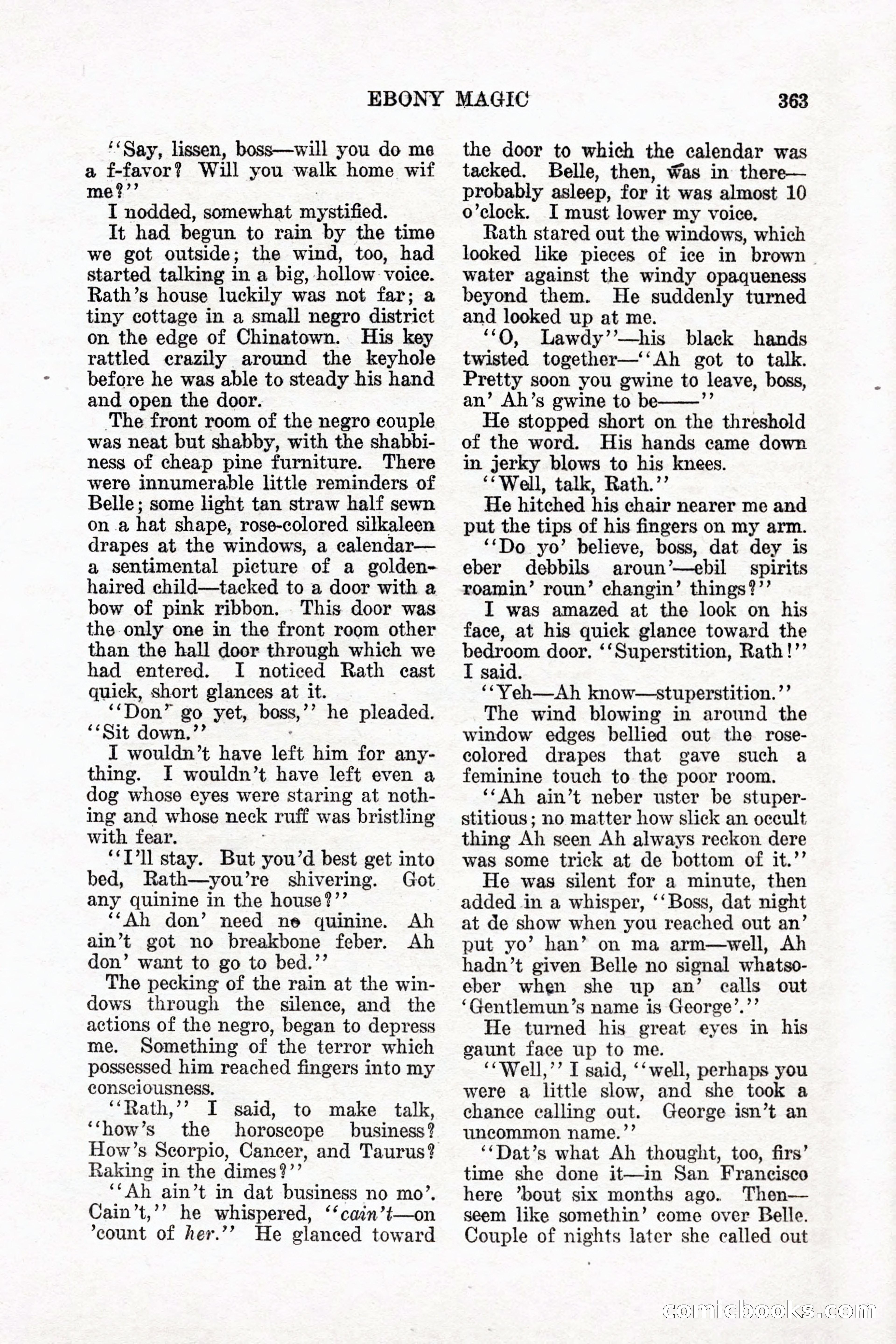 Weird Tales, Vol. 11 No. 3 — page 77 of 148