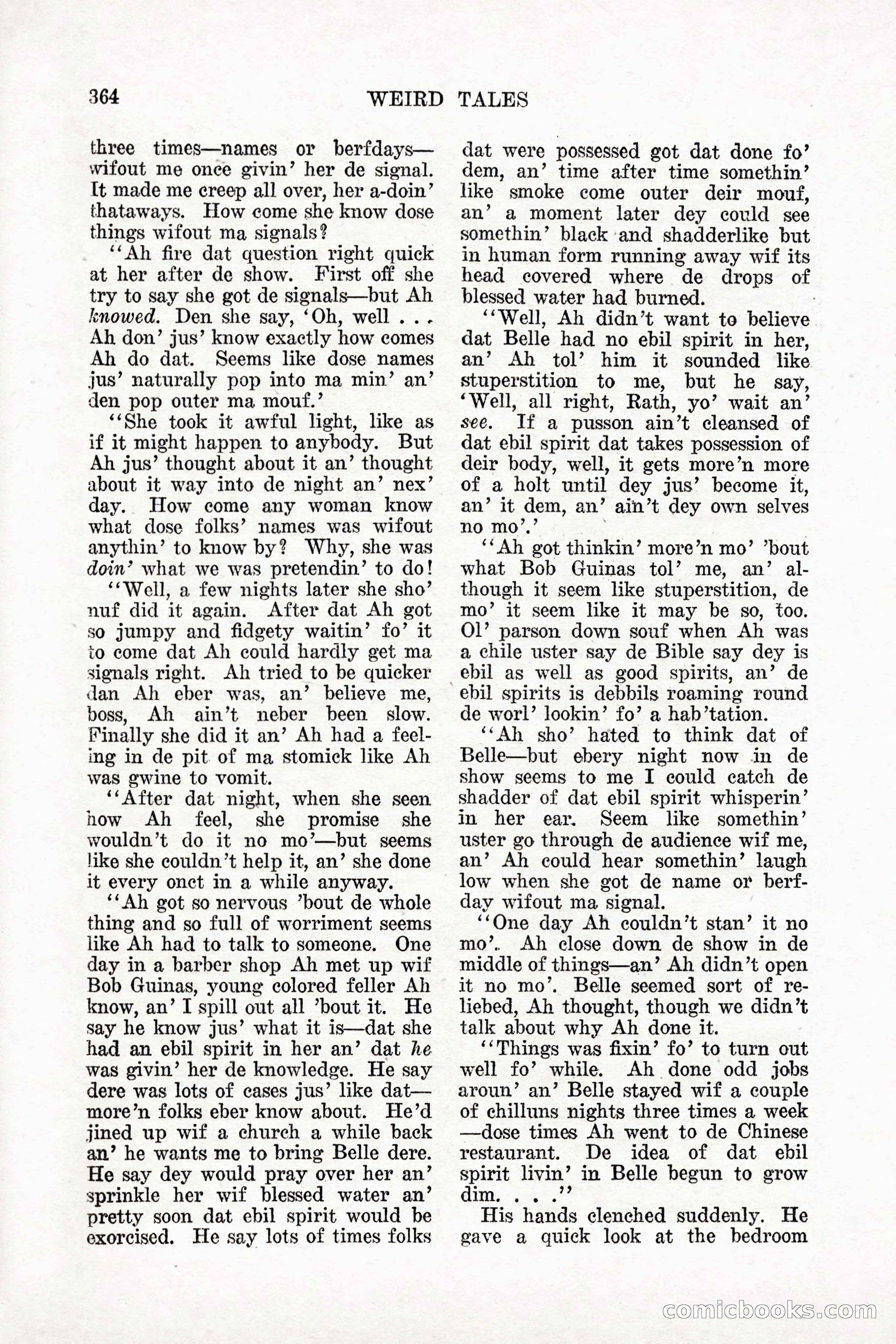 Weird Tales, Vol. 11 No. 3 — page 78 of 148