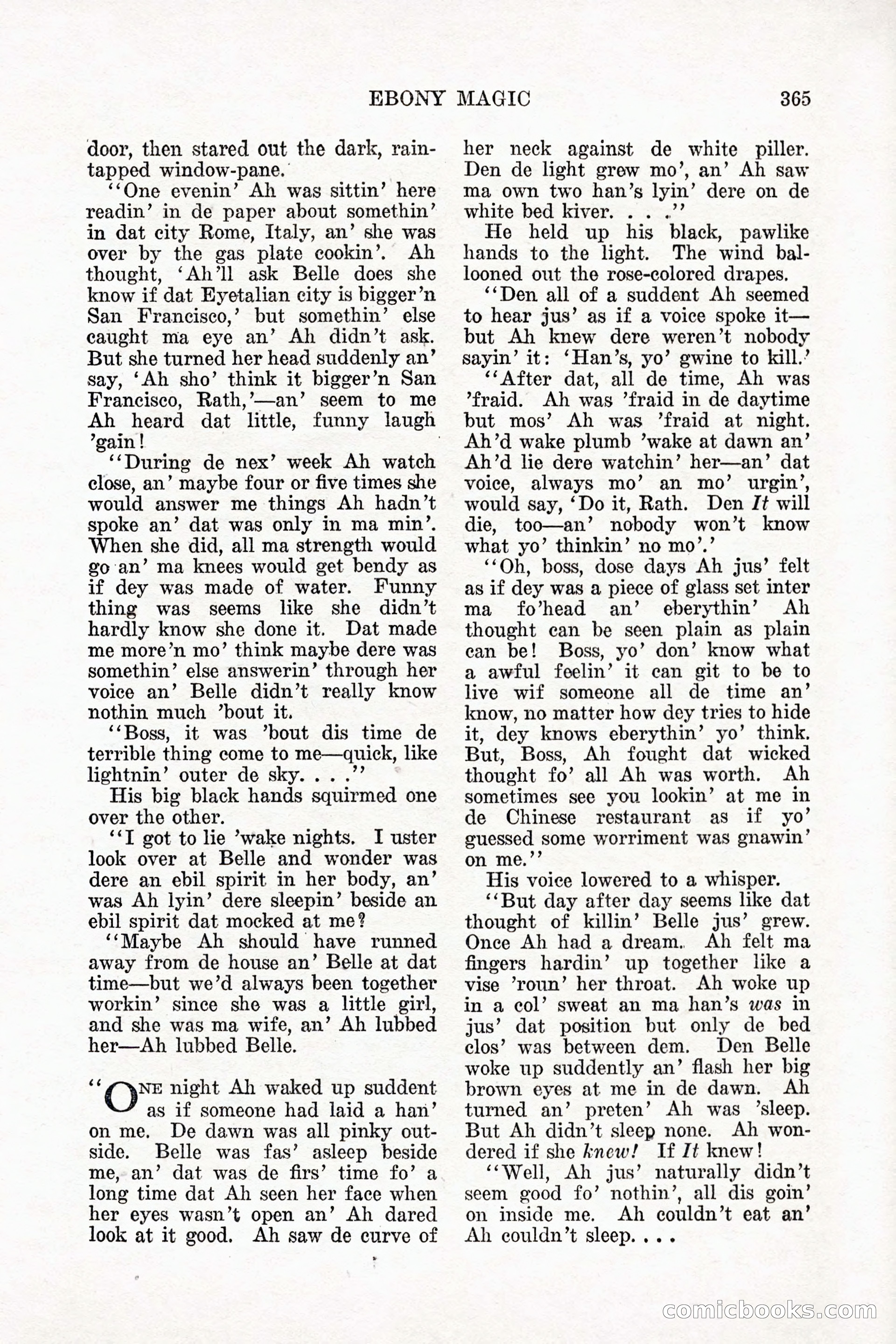 Weird Tales, Vol. 11 No. 3 — page 79 of 148