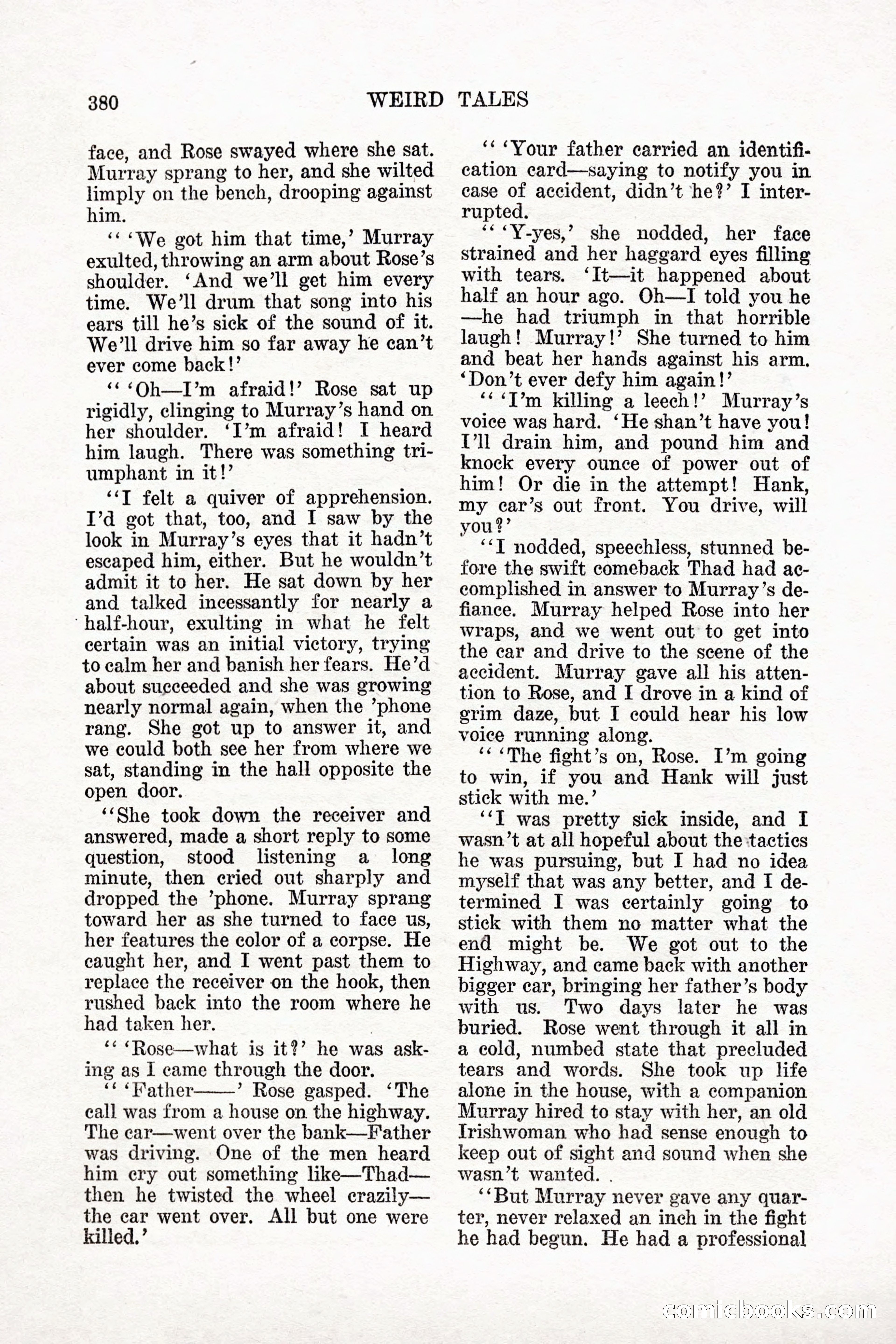 Weird Tales, Vol. 11 No. 3 — page 94 of 148