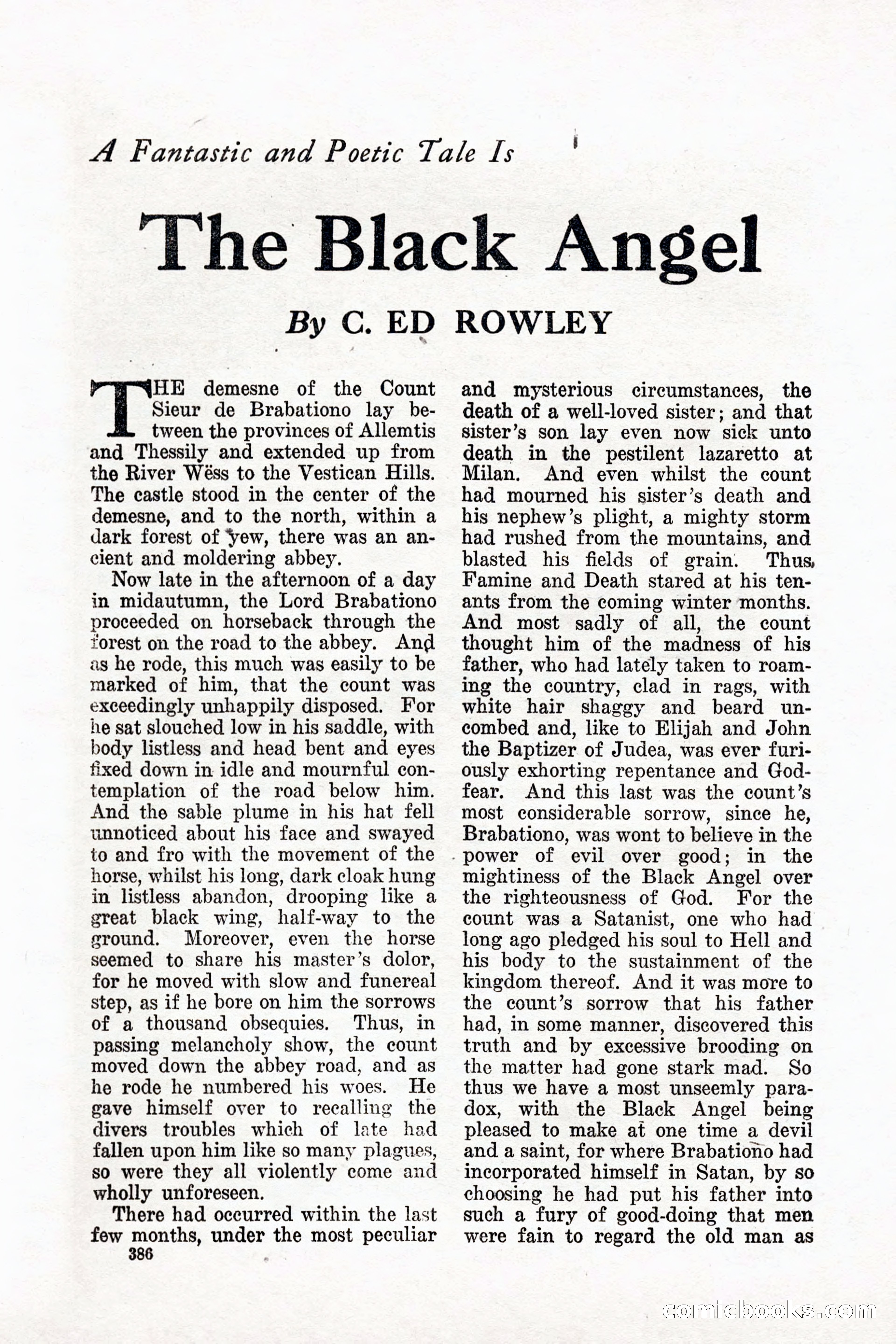 Weird Tales, Vol. 11 No. 3 — page 100 of 148