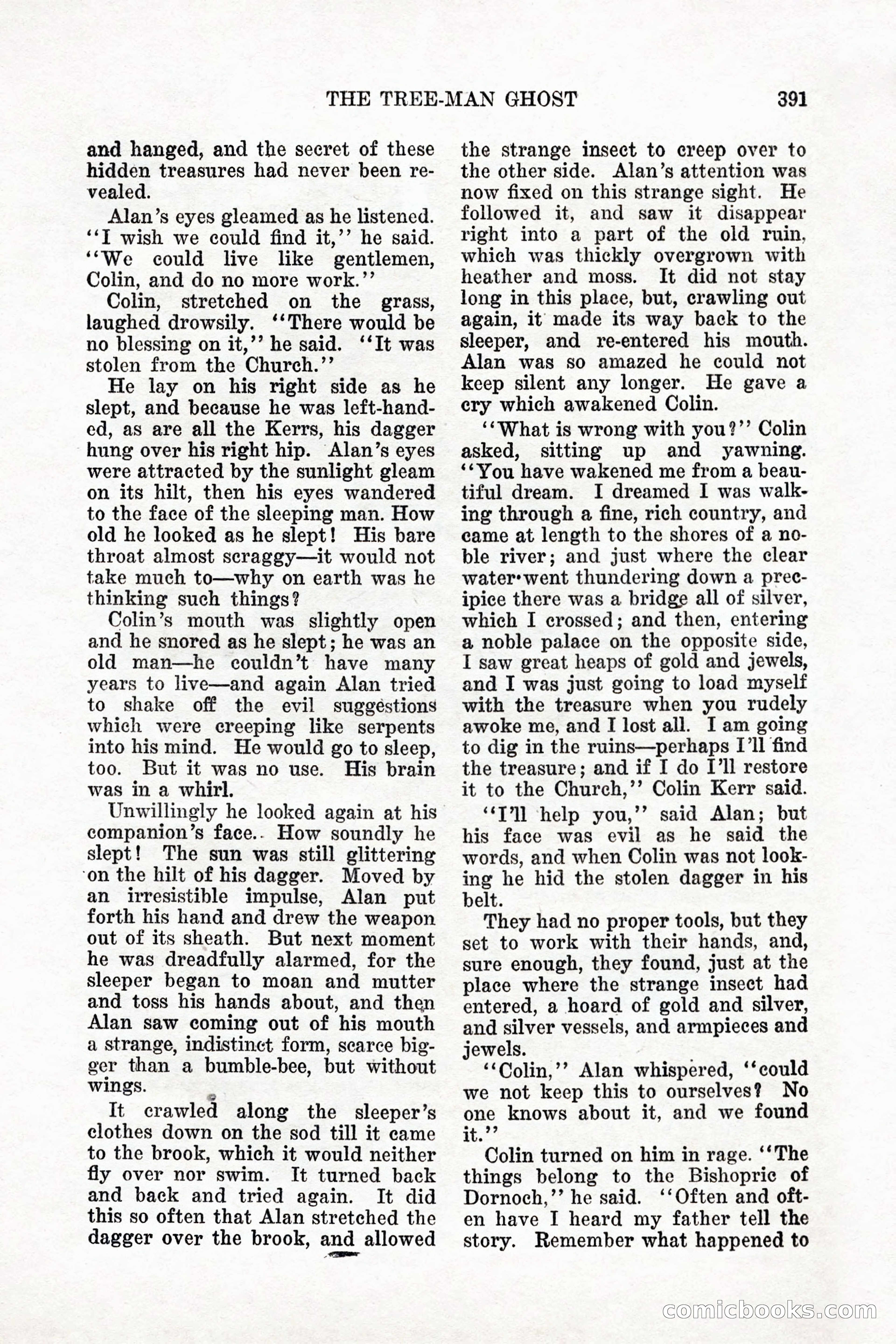 Weird Tales, Vol. 11 No. 3 — page 105 of 148