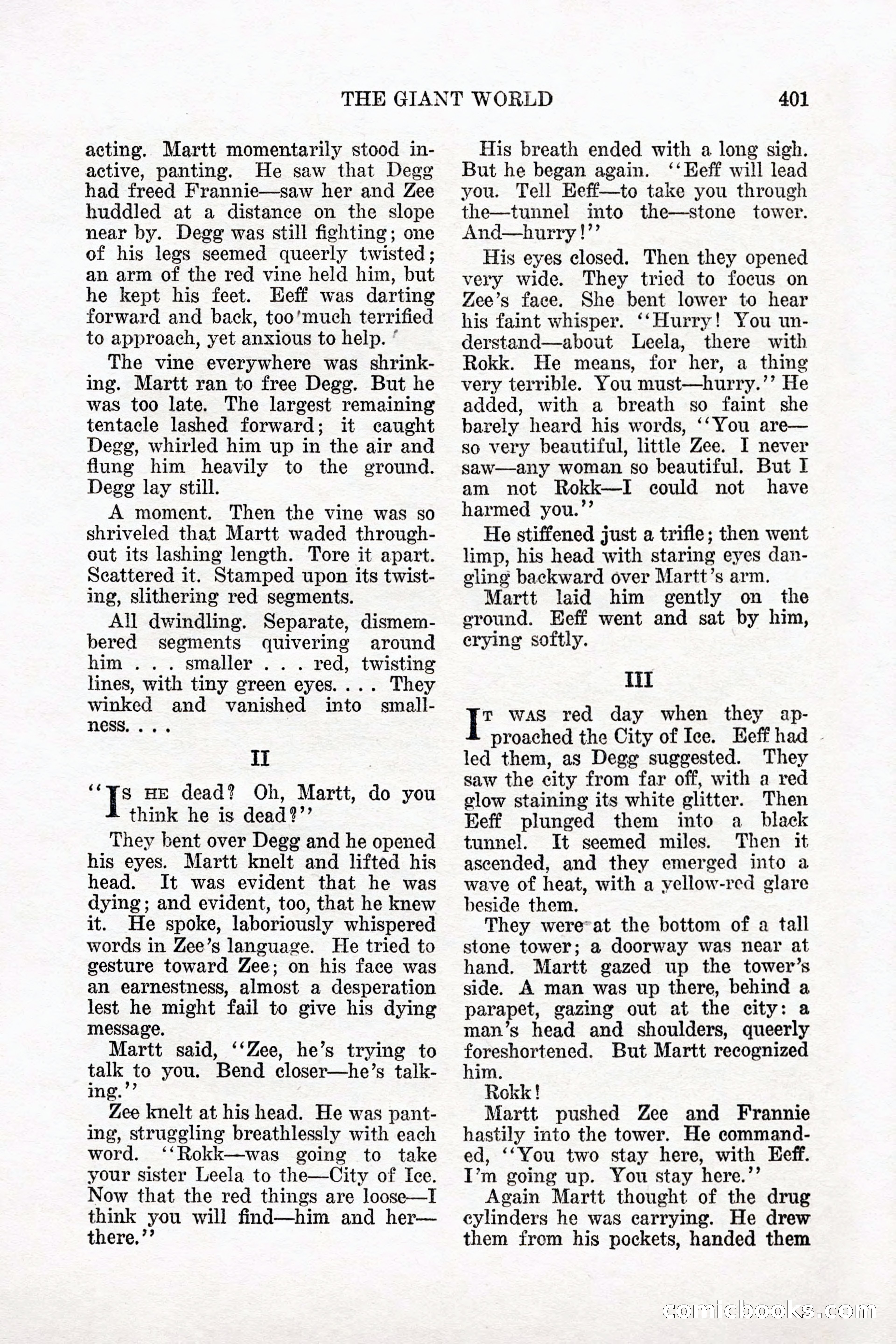 Weird Tales, Vol. 11 No. 3 — page 115 of 148
