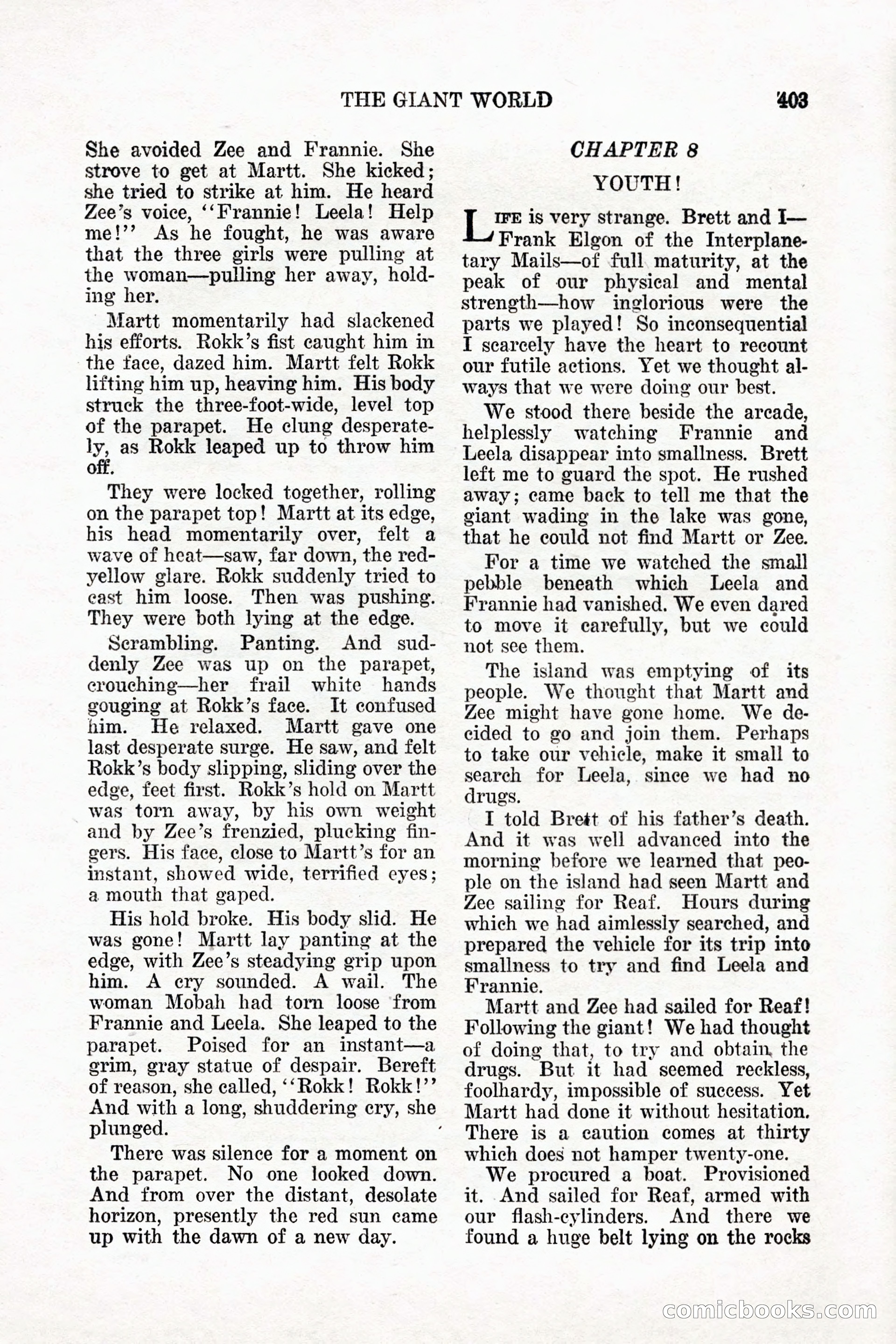 Weird Tales, Vol. 11 No. 3 — page 117 of 148