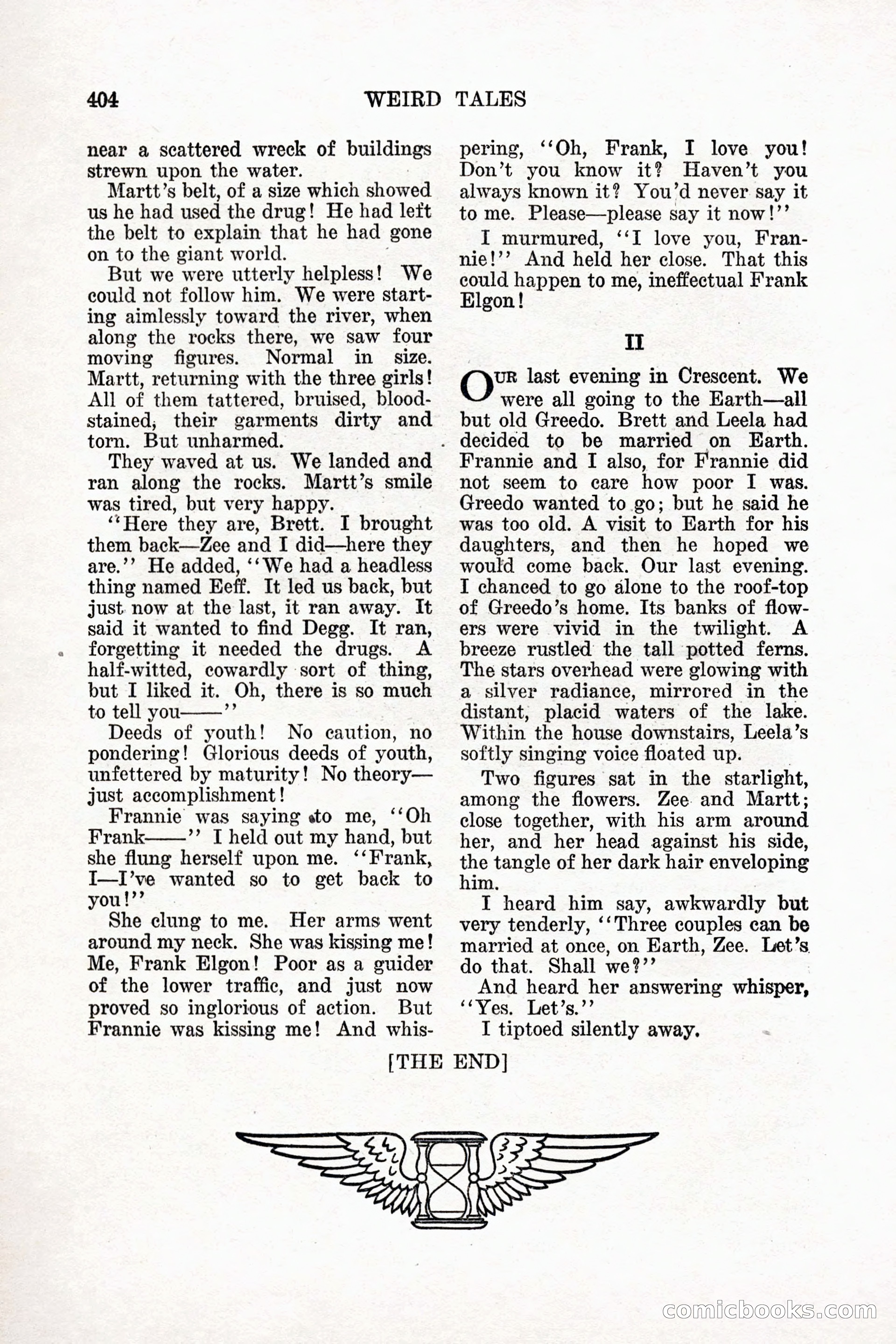 Weird Tales, Vol. 11 No. 3 — page 118 of 148