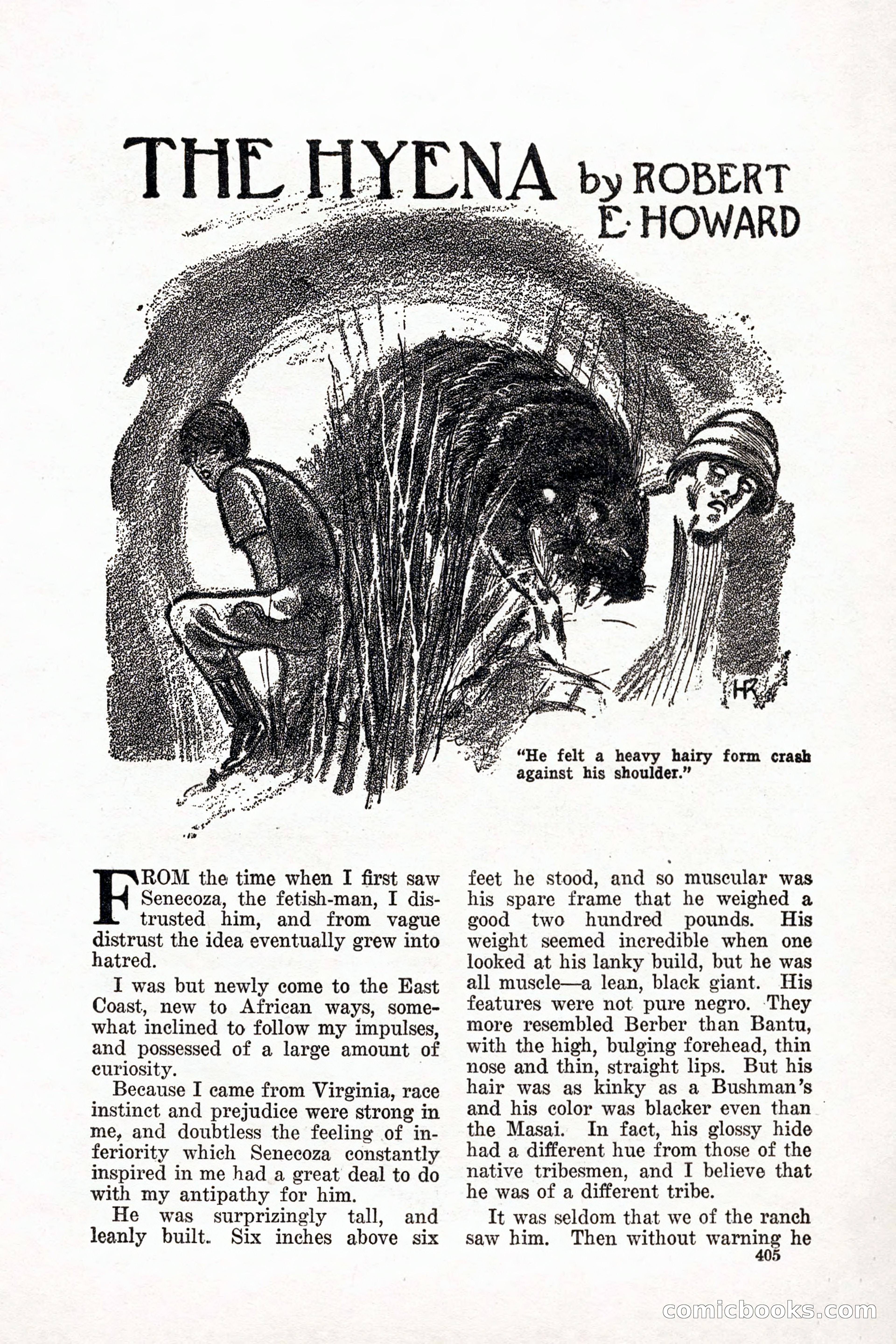 Weird Tales, Vol. 11 No. 3 — page 119 of 148