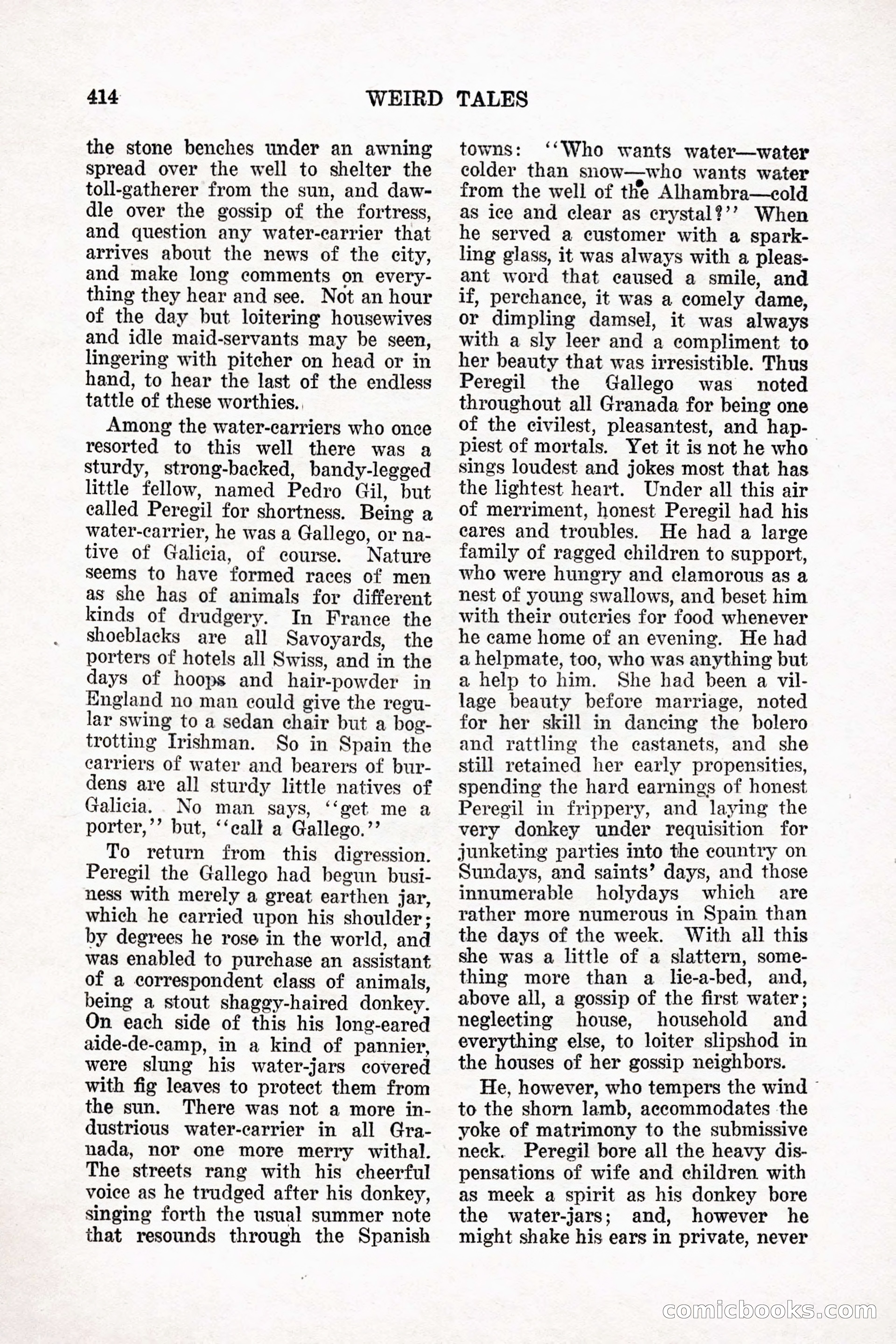 Weird Tales, Vol. 11 No. 3 — page 128 of 148