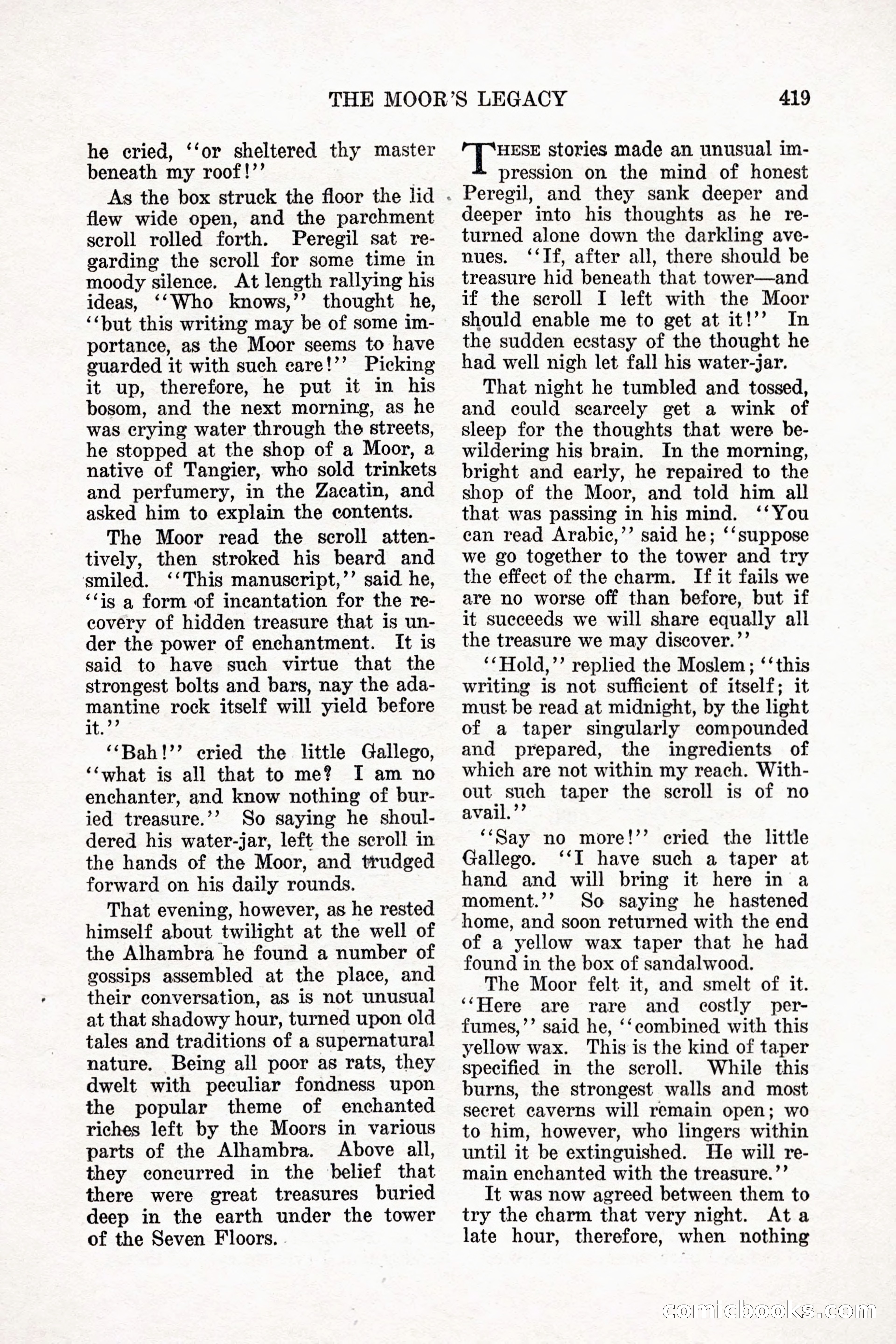 Weird Tales, Vol. 11 No. 3 — page 133 of 148