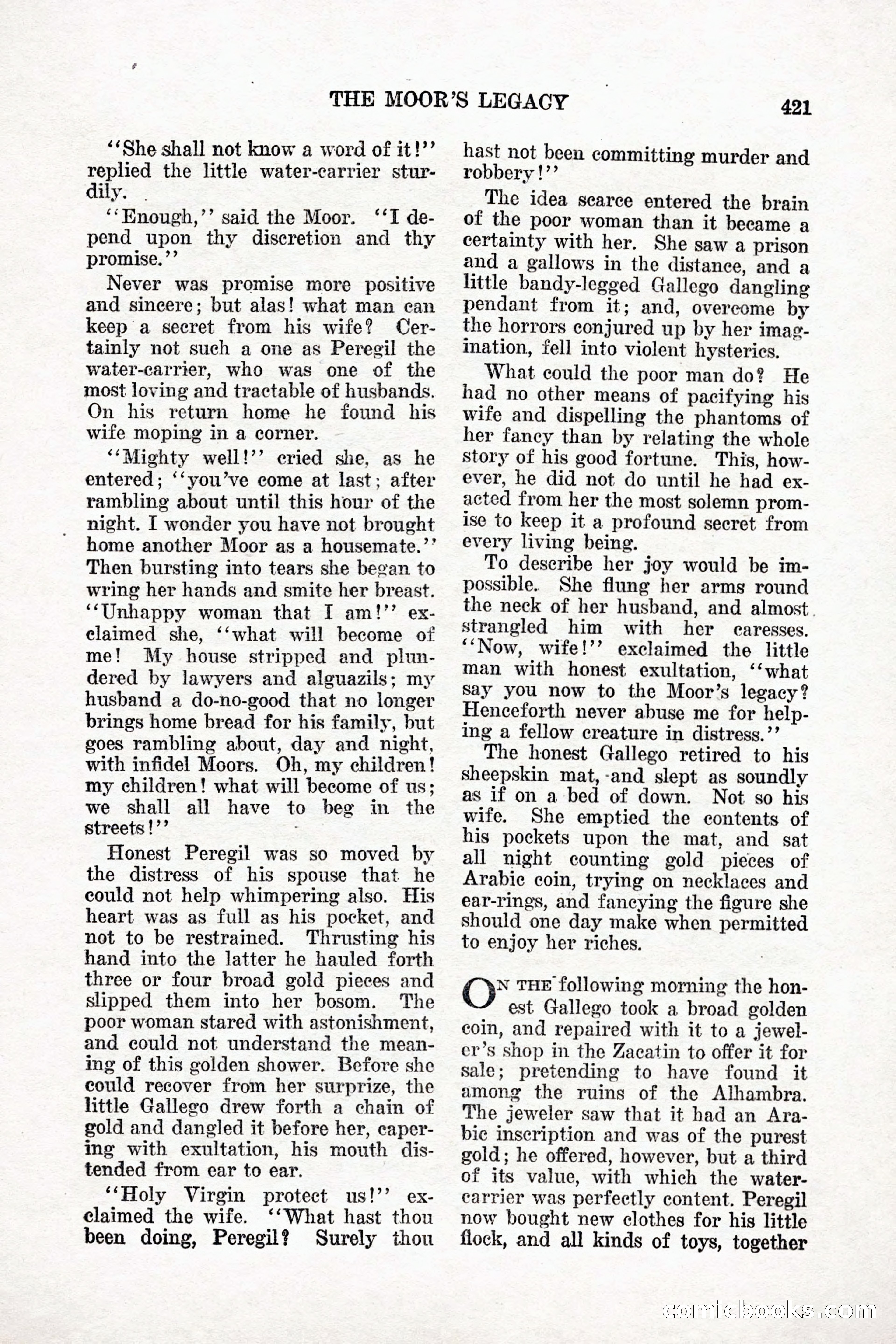 Weird Tales, Vol. 11 No. 3 — page 135 of 148