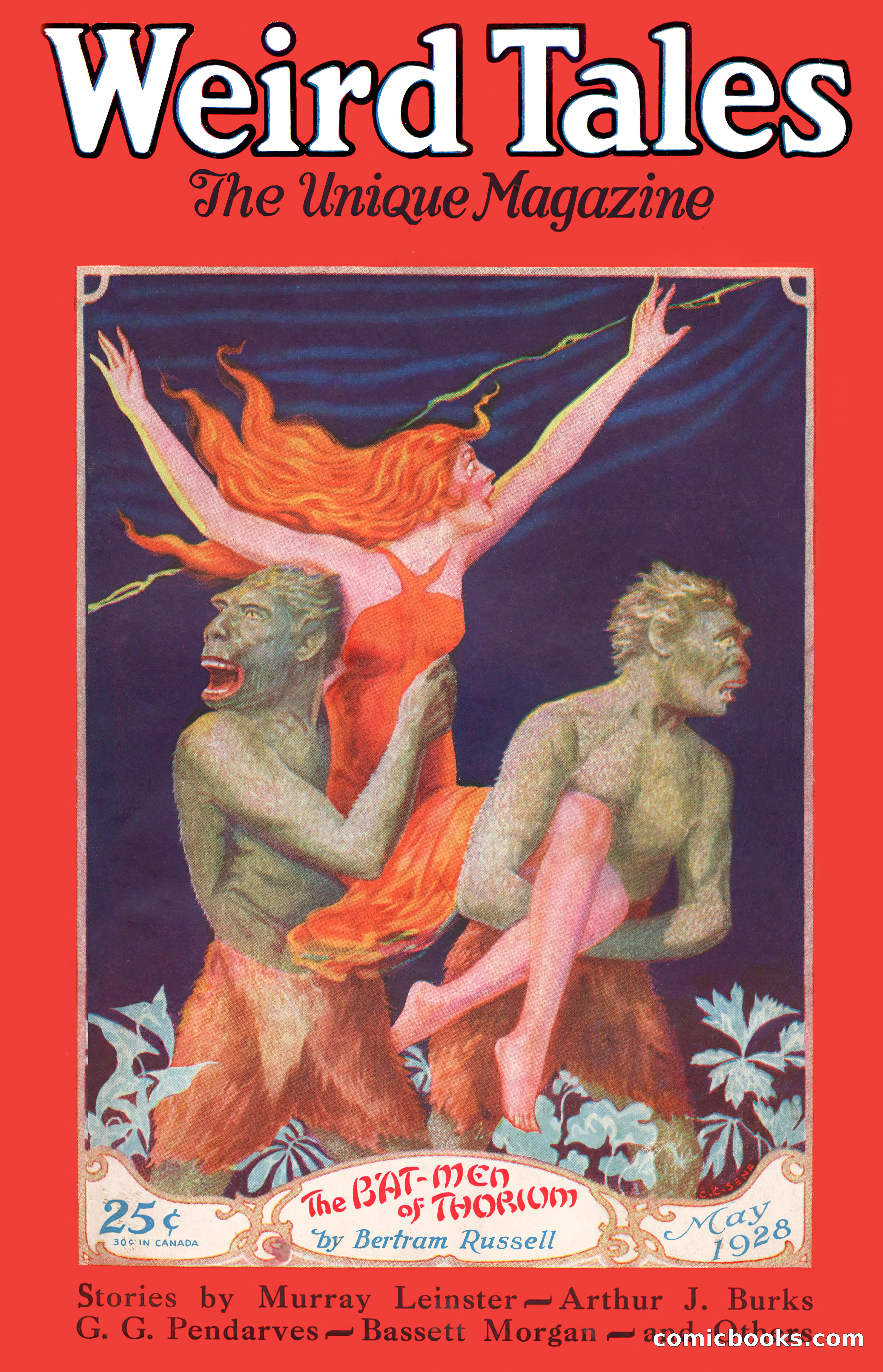 Weird Tales, Vol. 11, No. 5 — page 1 of 148