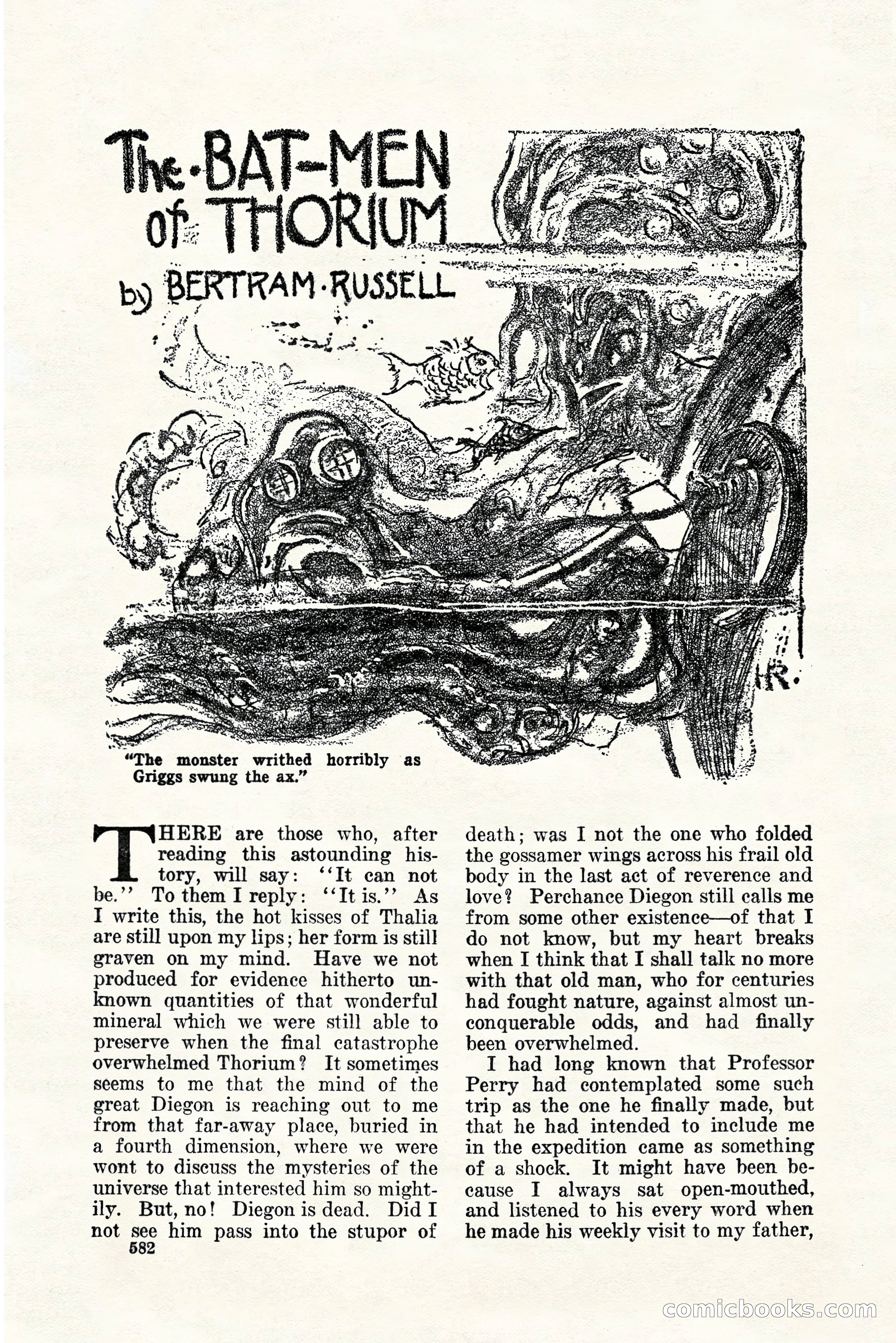 Weird Tales, Vol. 11, No. 5 — page 8 of 148