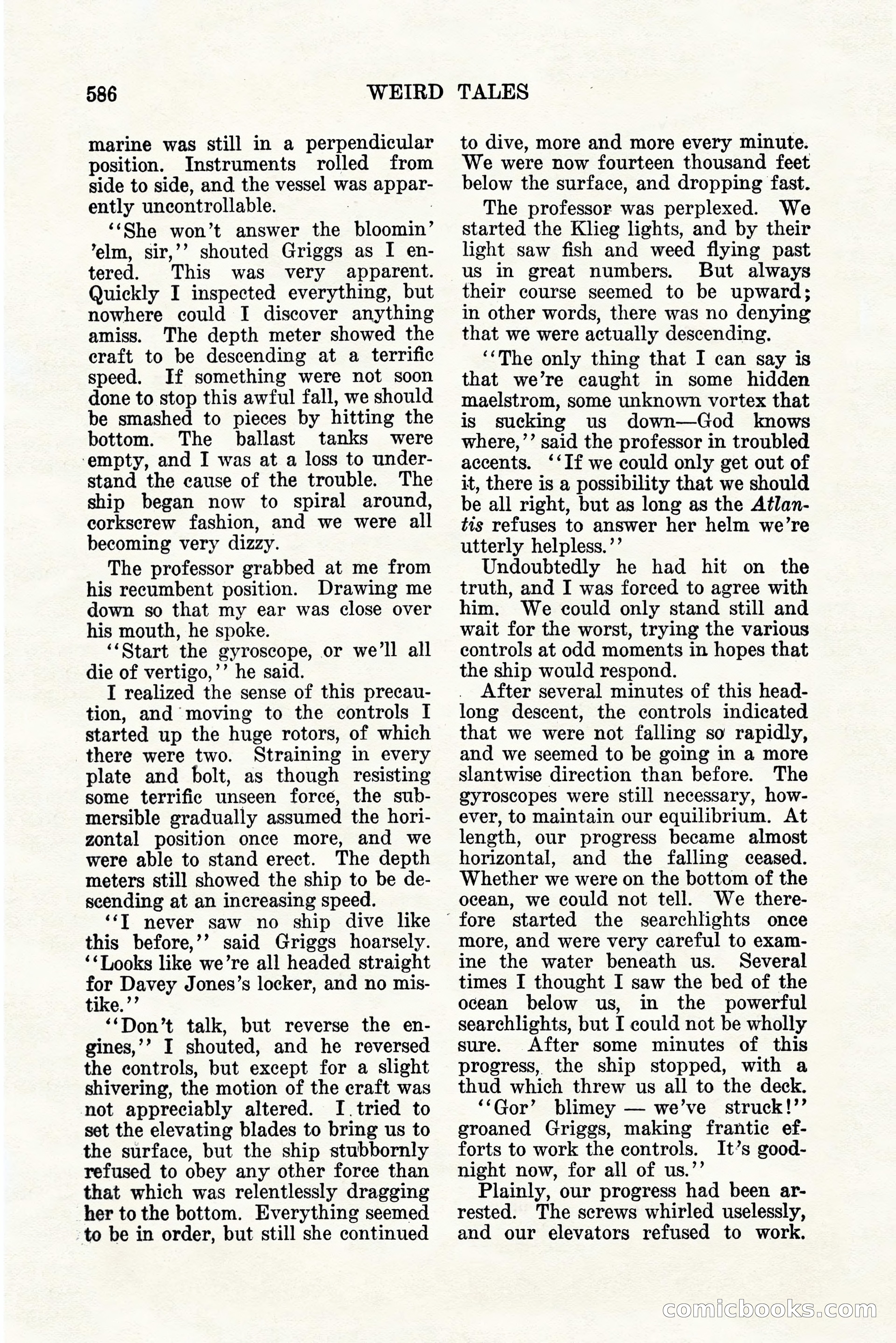 Weird Tales, Vol. 11, No. 5 — page 12 of 148