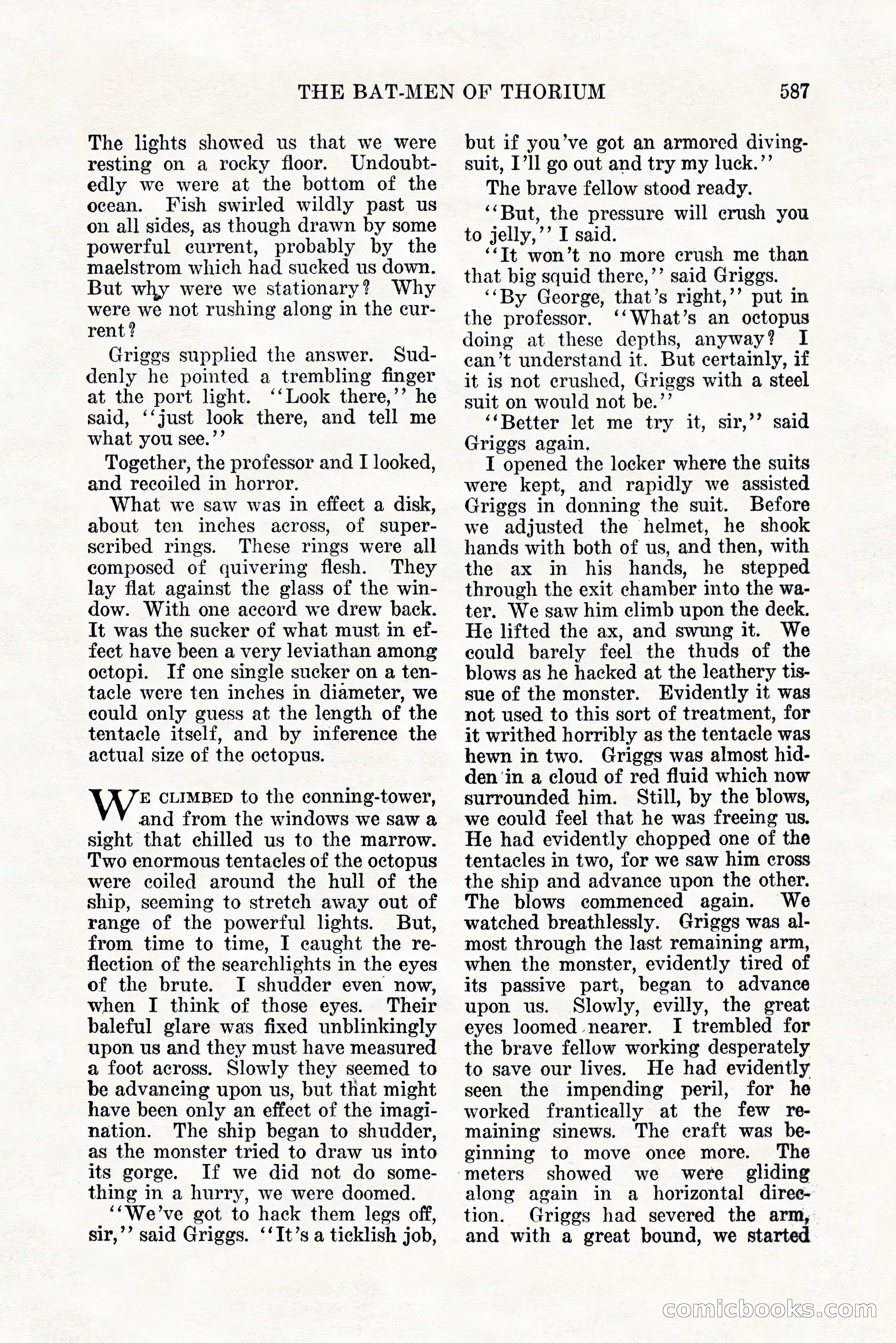Weird Tales, Vol. 11, No. 5 — page 13 of 148