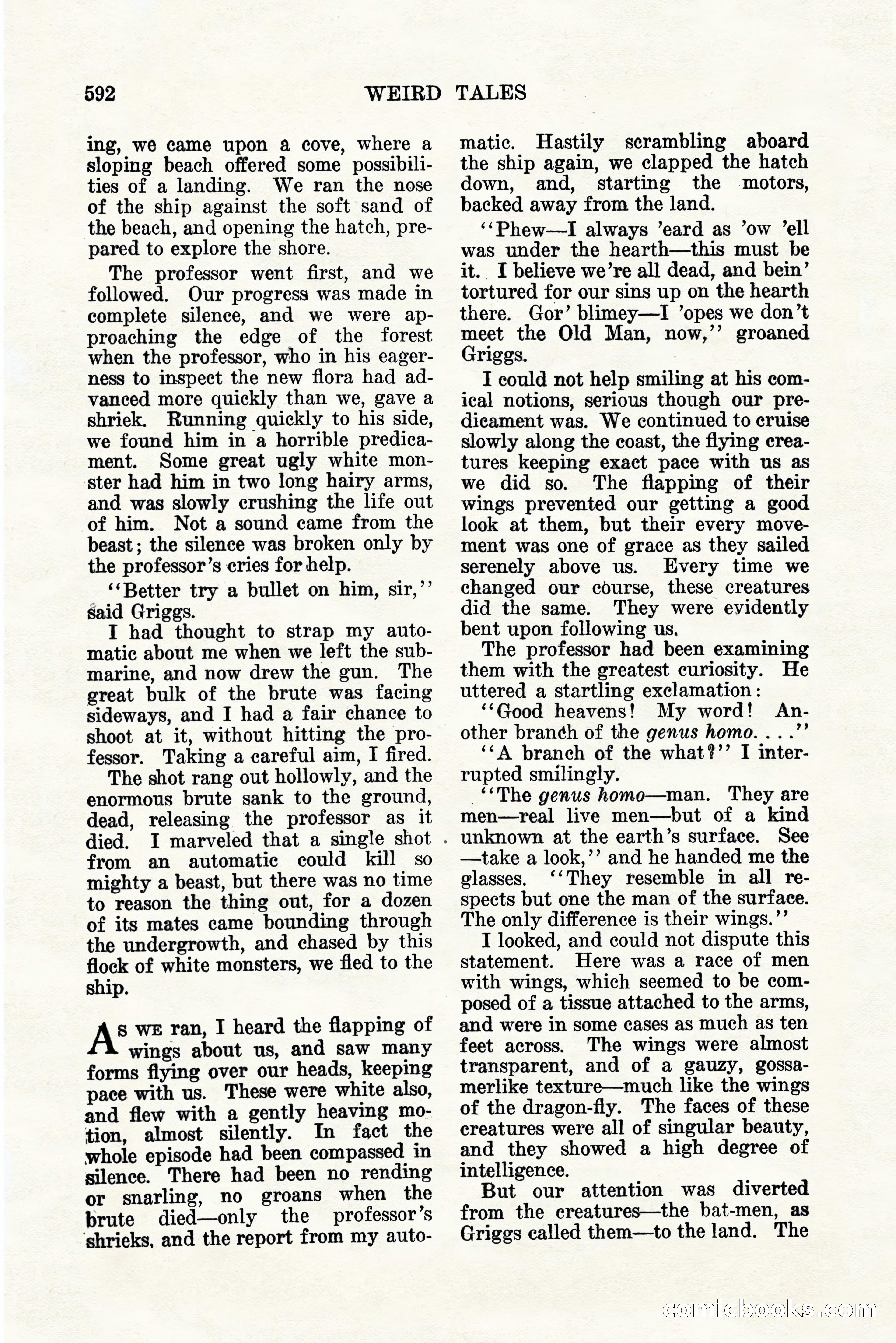 Weird Tales, Vol. 11, No. 5 — page 18 of 148
