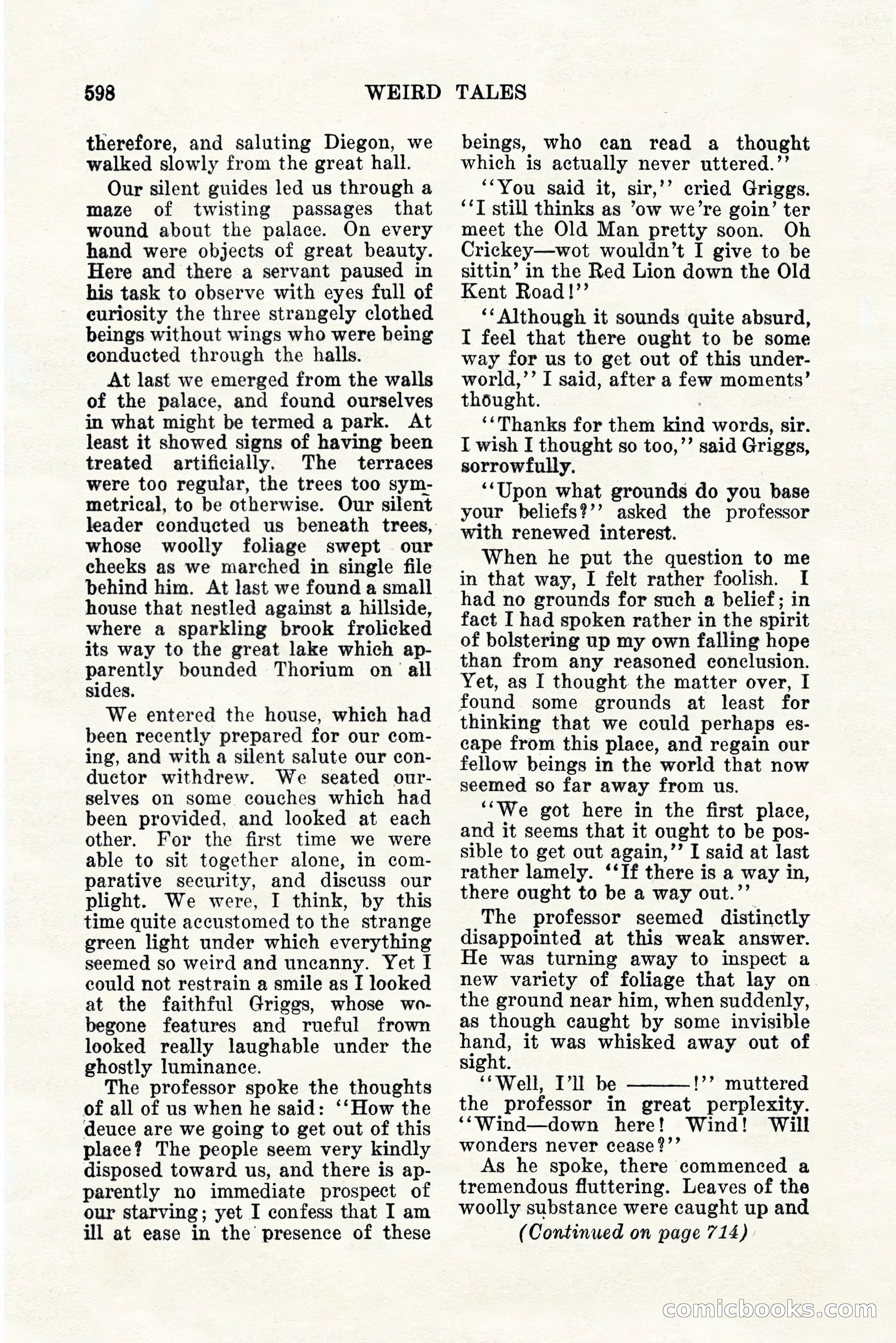Weird Tales, Vol. 11, No. 5 — page 24 of 148
