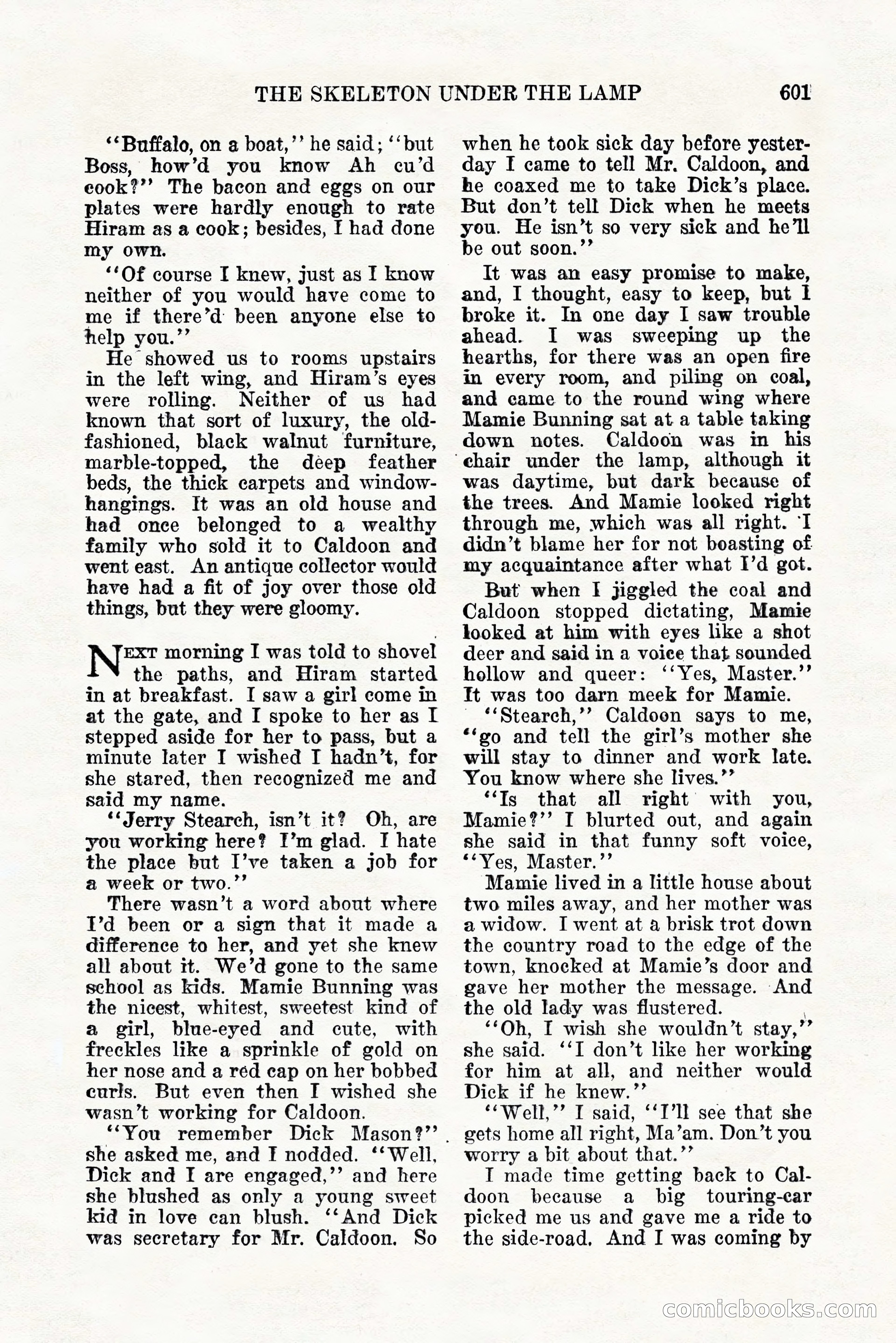Weird Tales, Vol. 11, No. 5 — page 27 of 148