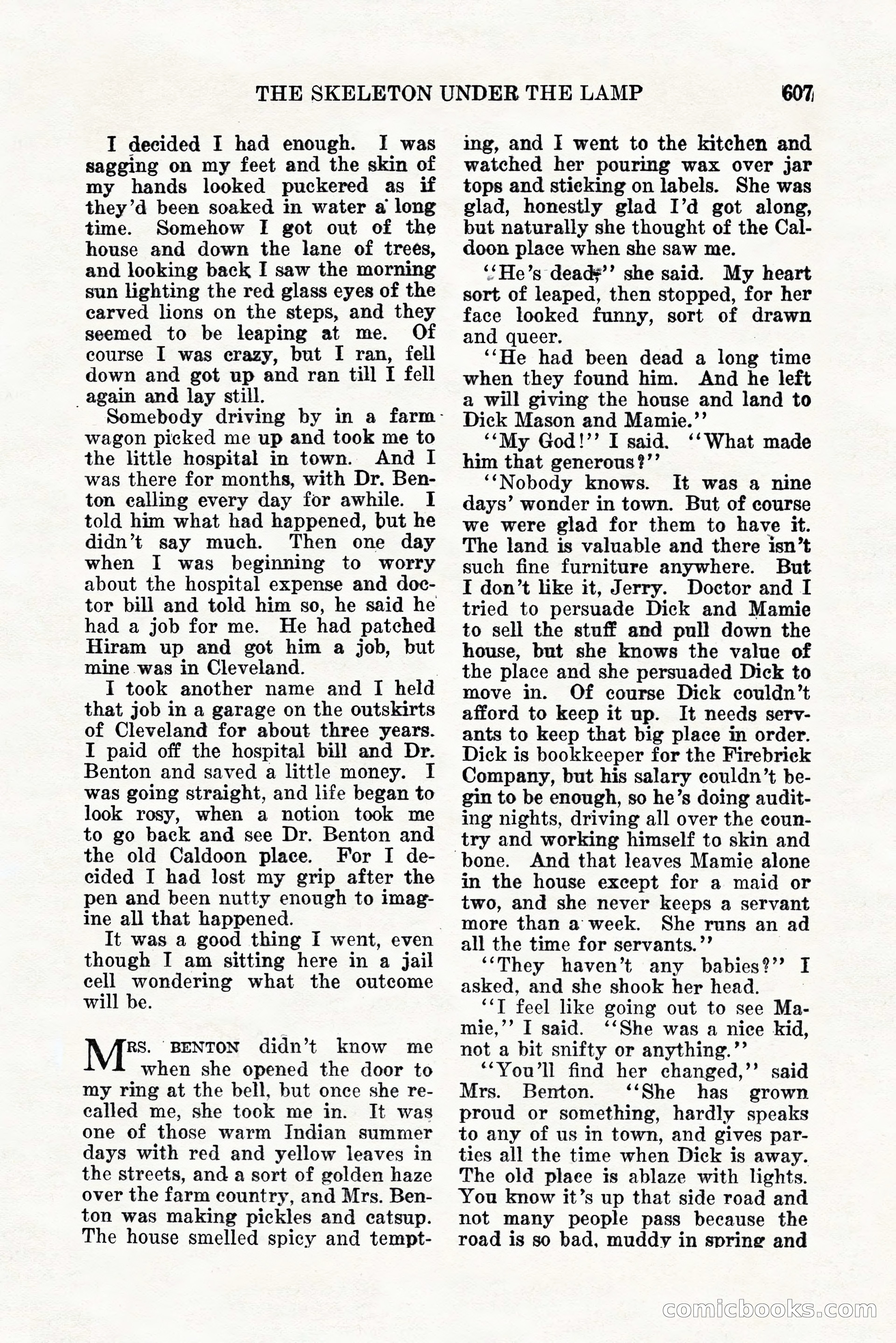 Weird Tales, Vol. 11, No. 5 — page 33 of 148
