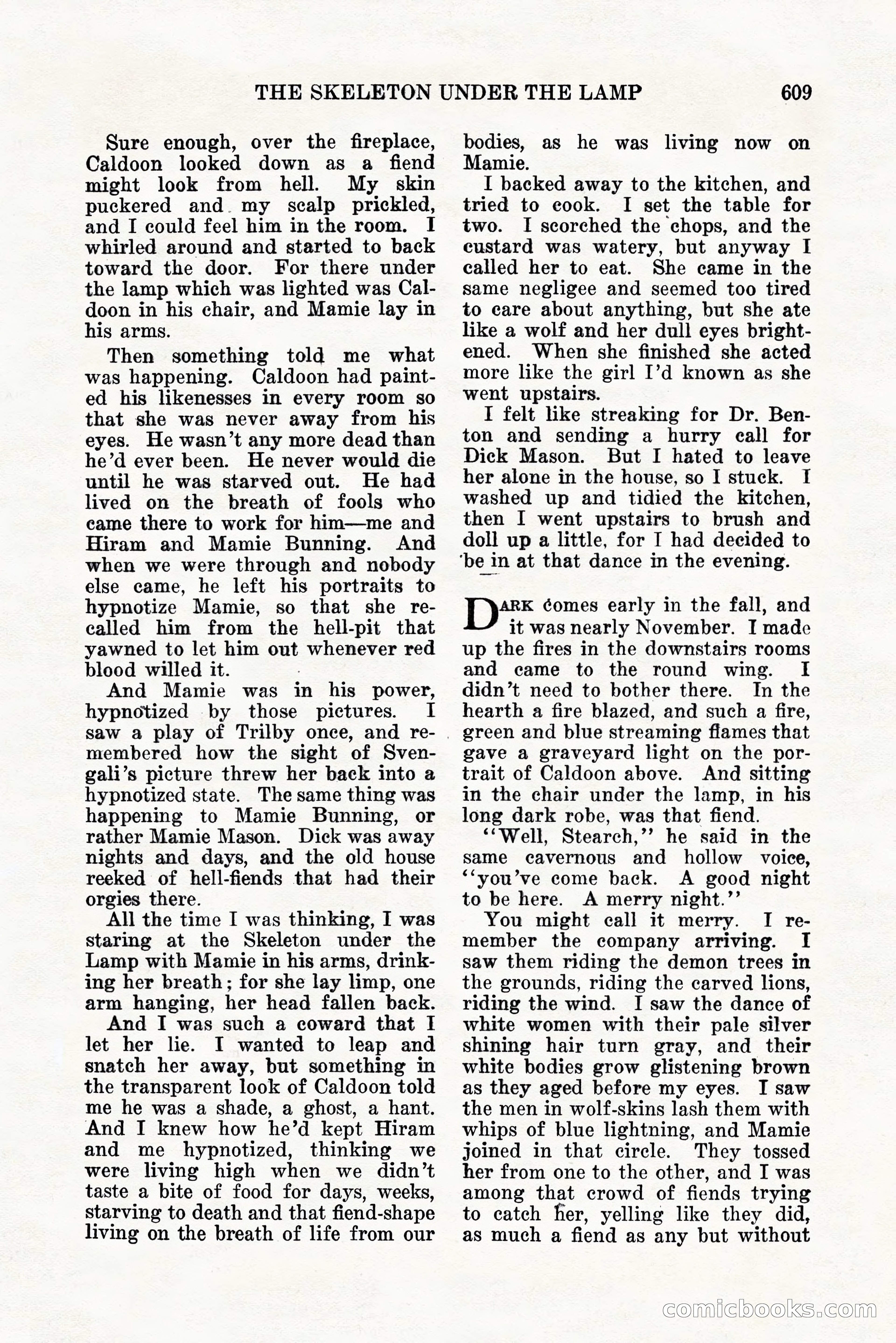 Weird Tales, Vol. 11, No. 5 — page 35 of 148