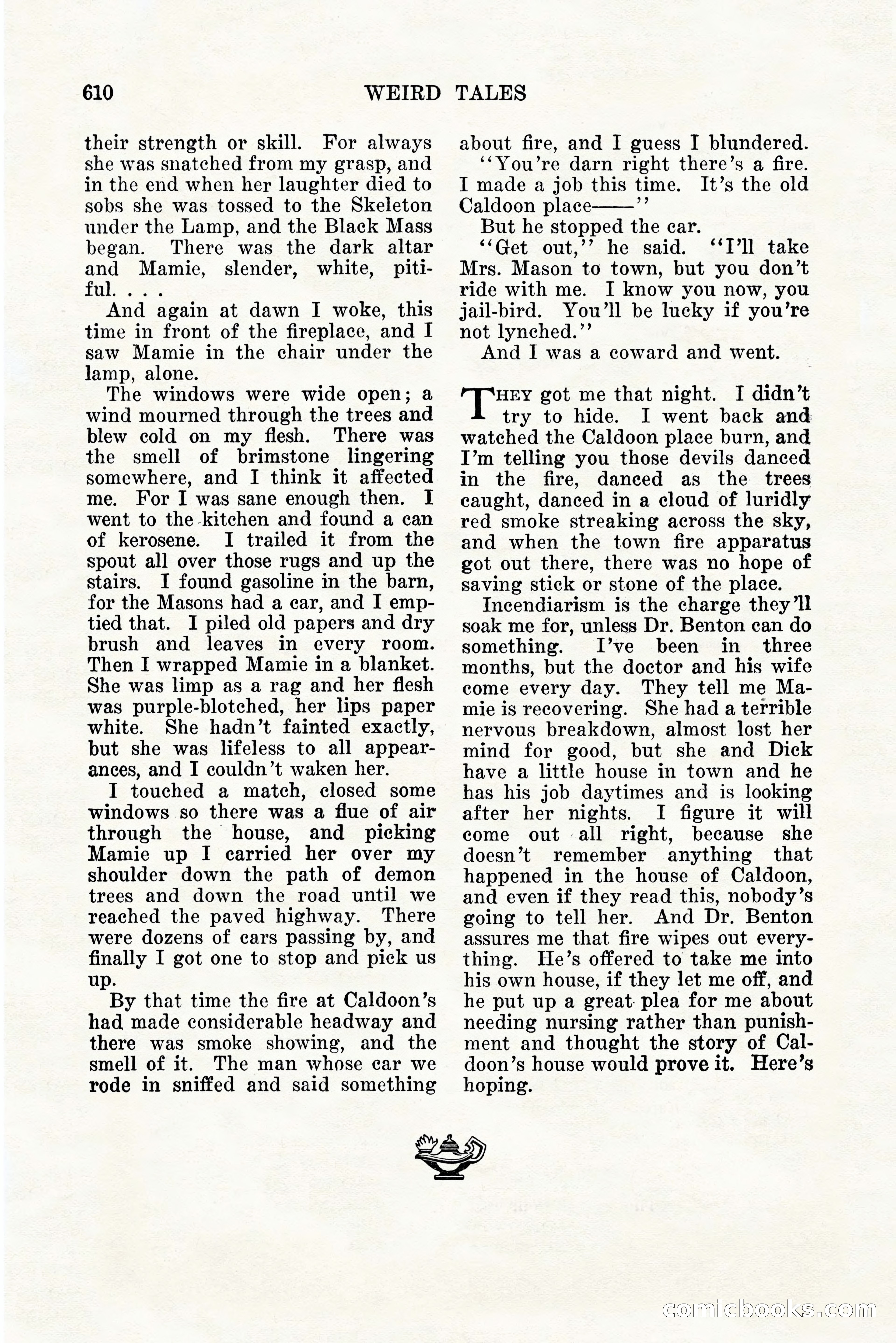 Weird Tales, Vol. 11, No. 5 — page 36 of 148