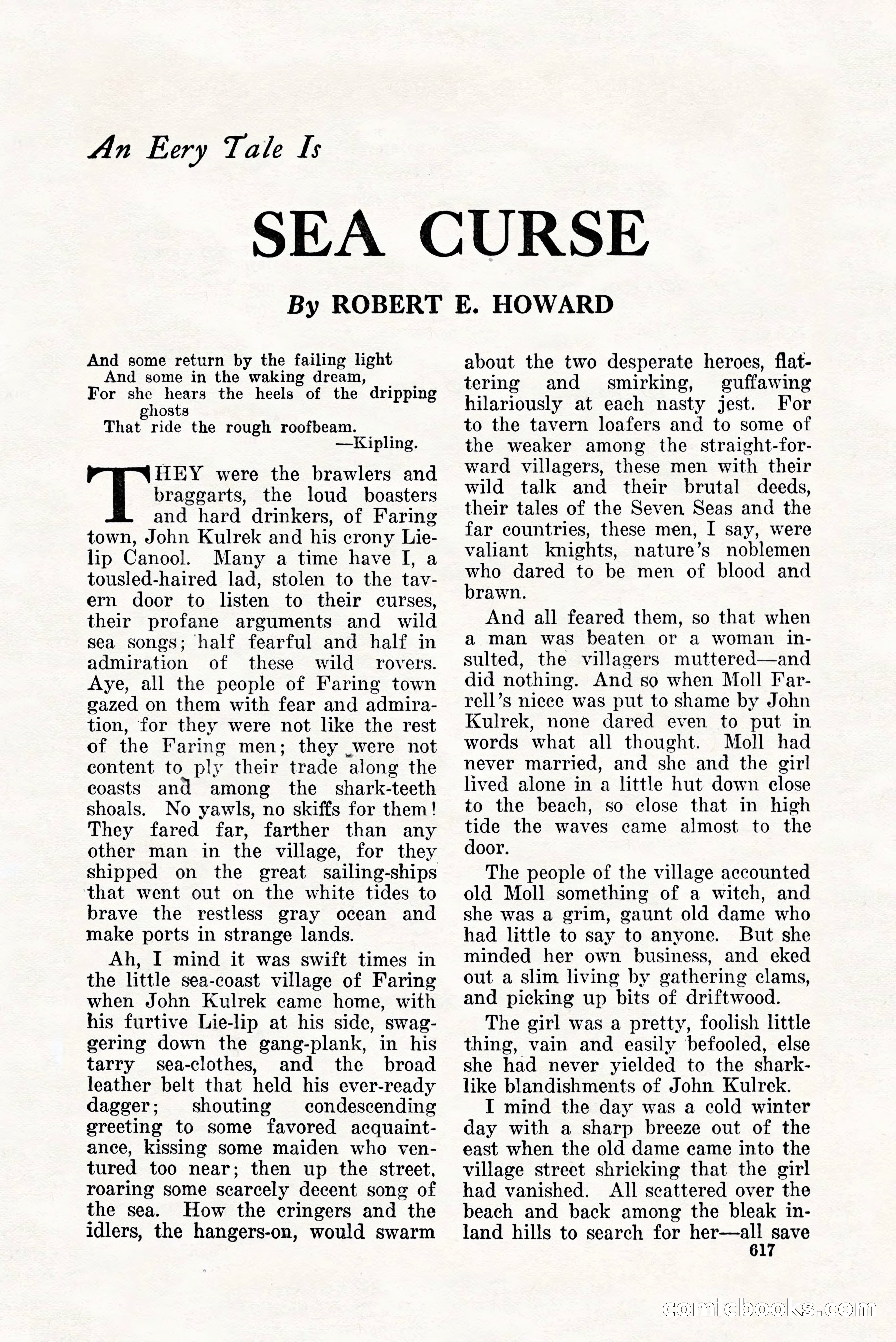 Weird Tales, Vol. 11, No. 5 — page 43 of 148