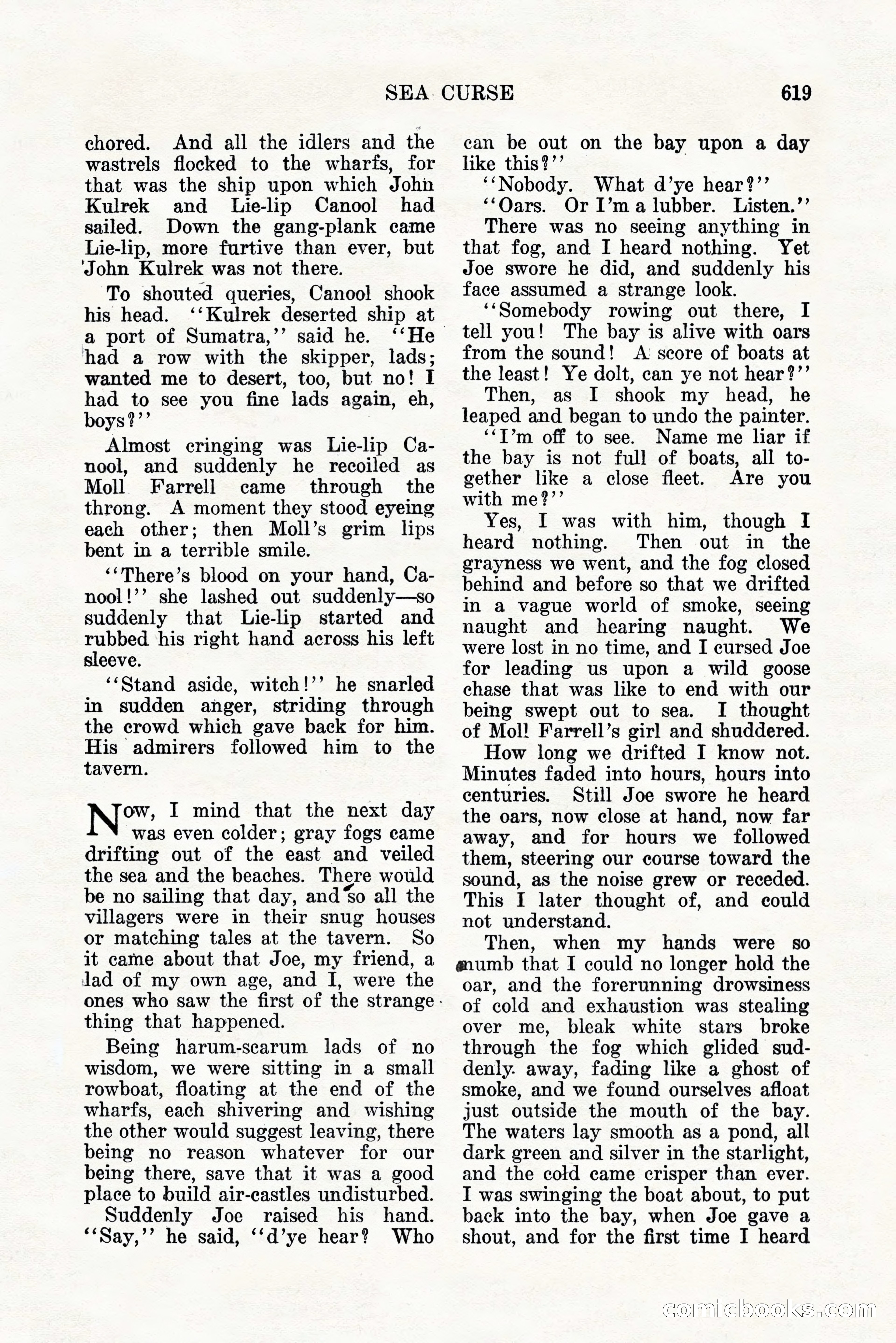 Weird Tales, Vol. 11, No. 5 — page 45 of 148