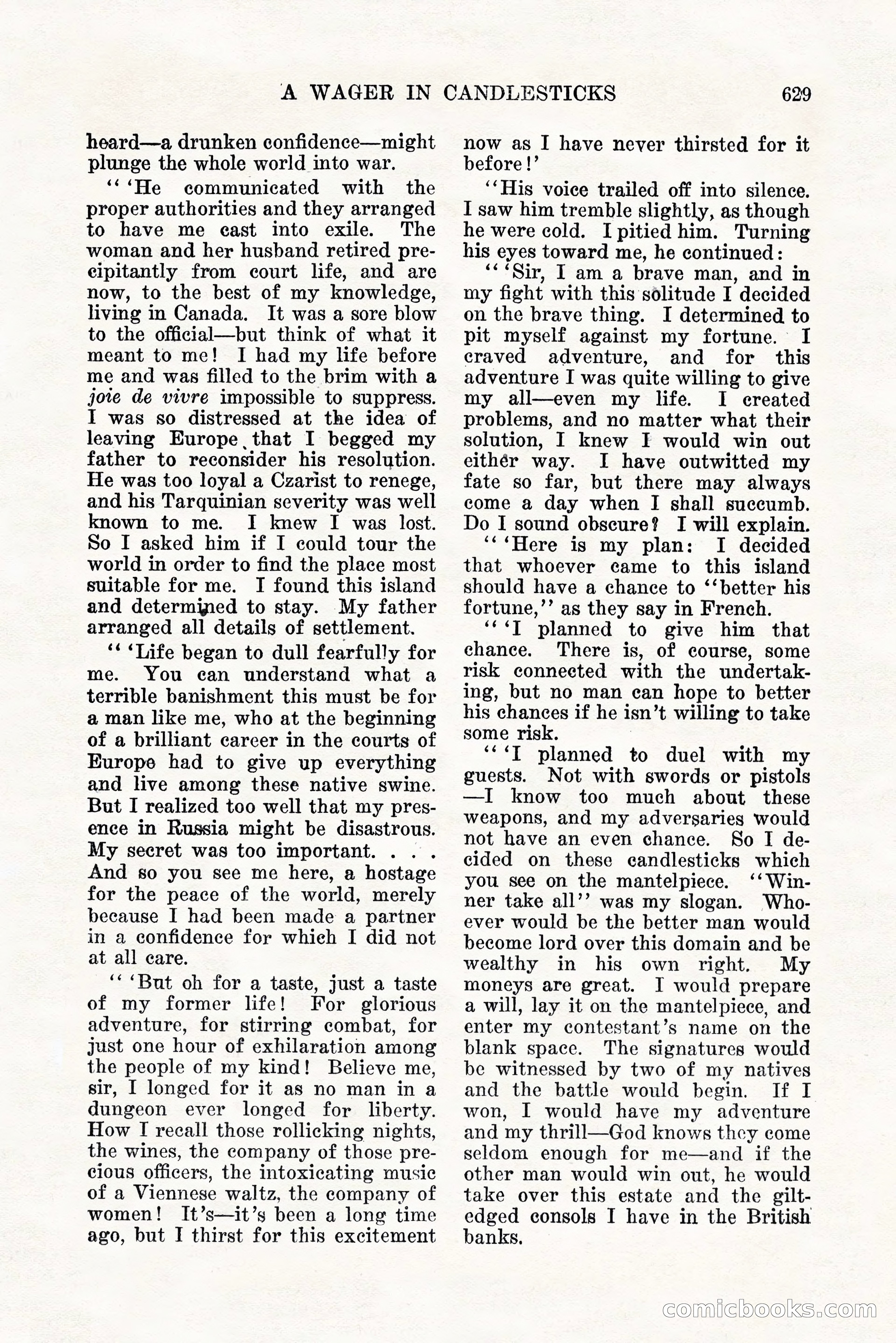 Weird Tales, Vol. 11, No. 5 — page 55 of 148